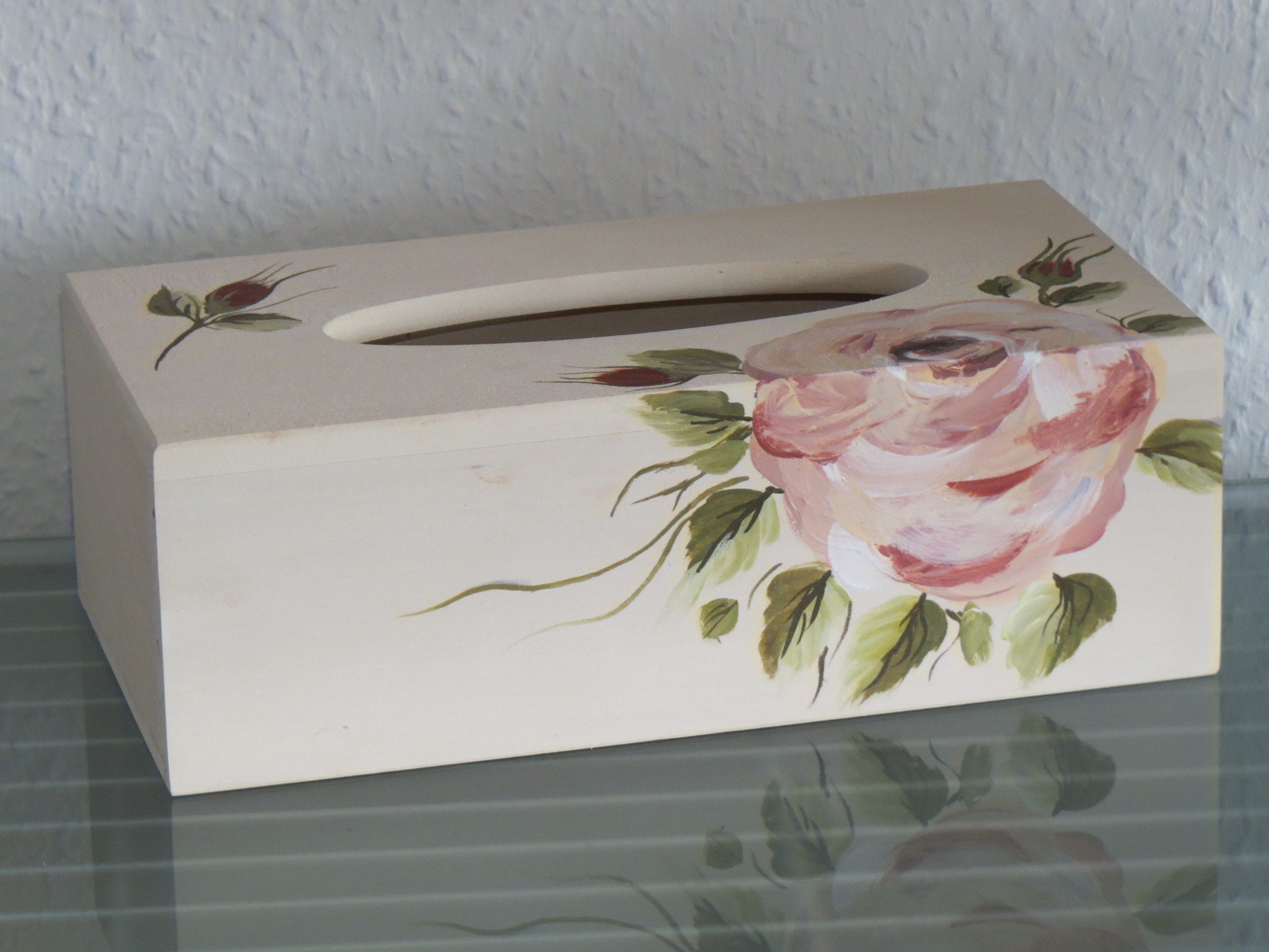 Holzprodukte Kiste Kosmetikbox Kosmetiktücherbox Spender Holz Tücherbox Taschentuchbox