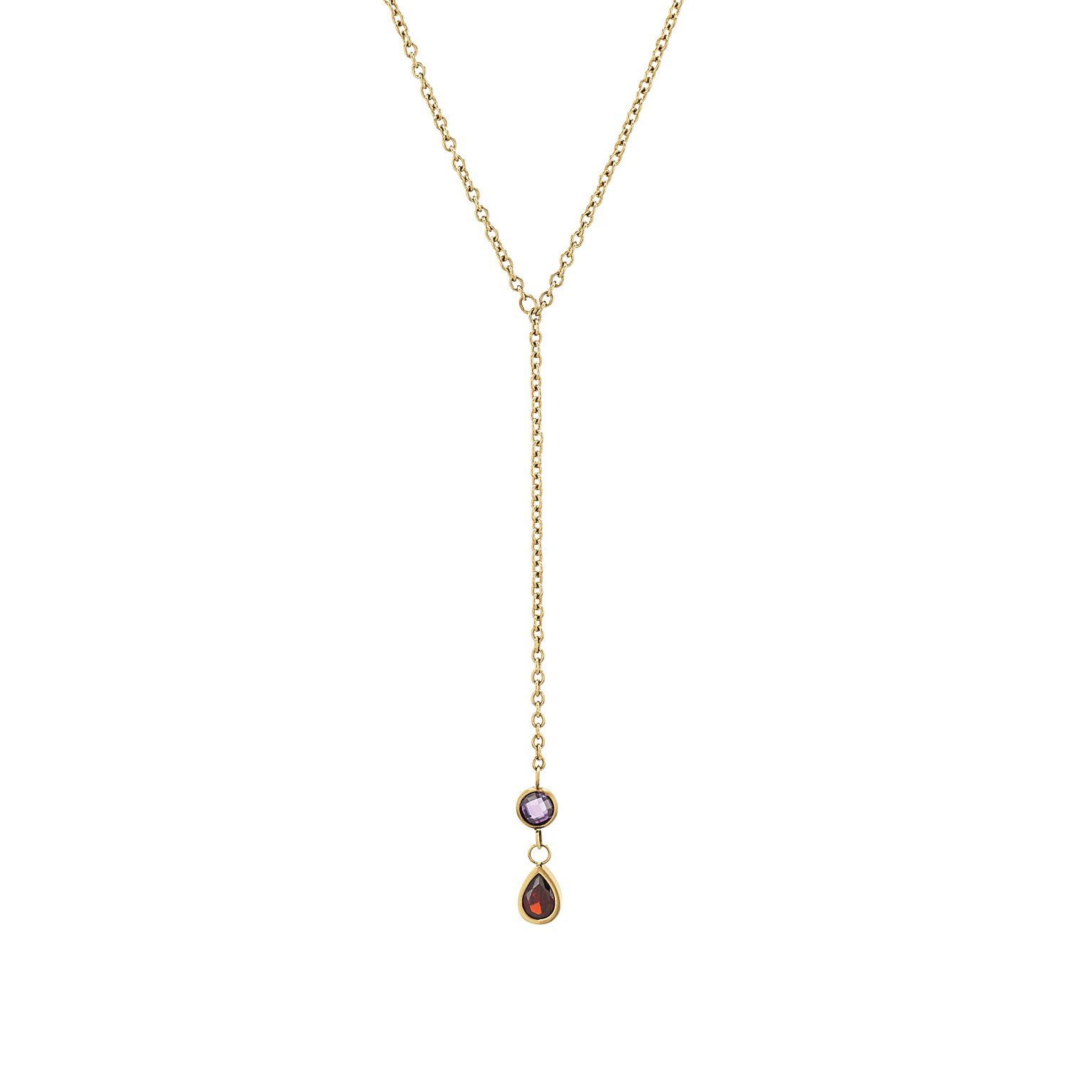 Edelstahlkette Amor Kette mit Anhänger