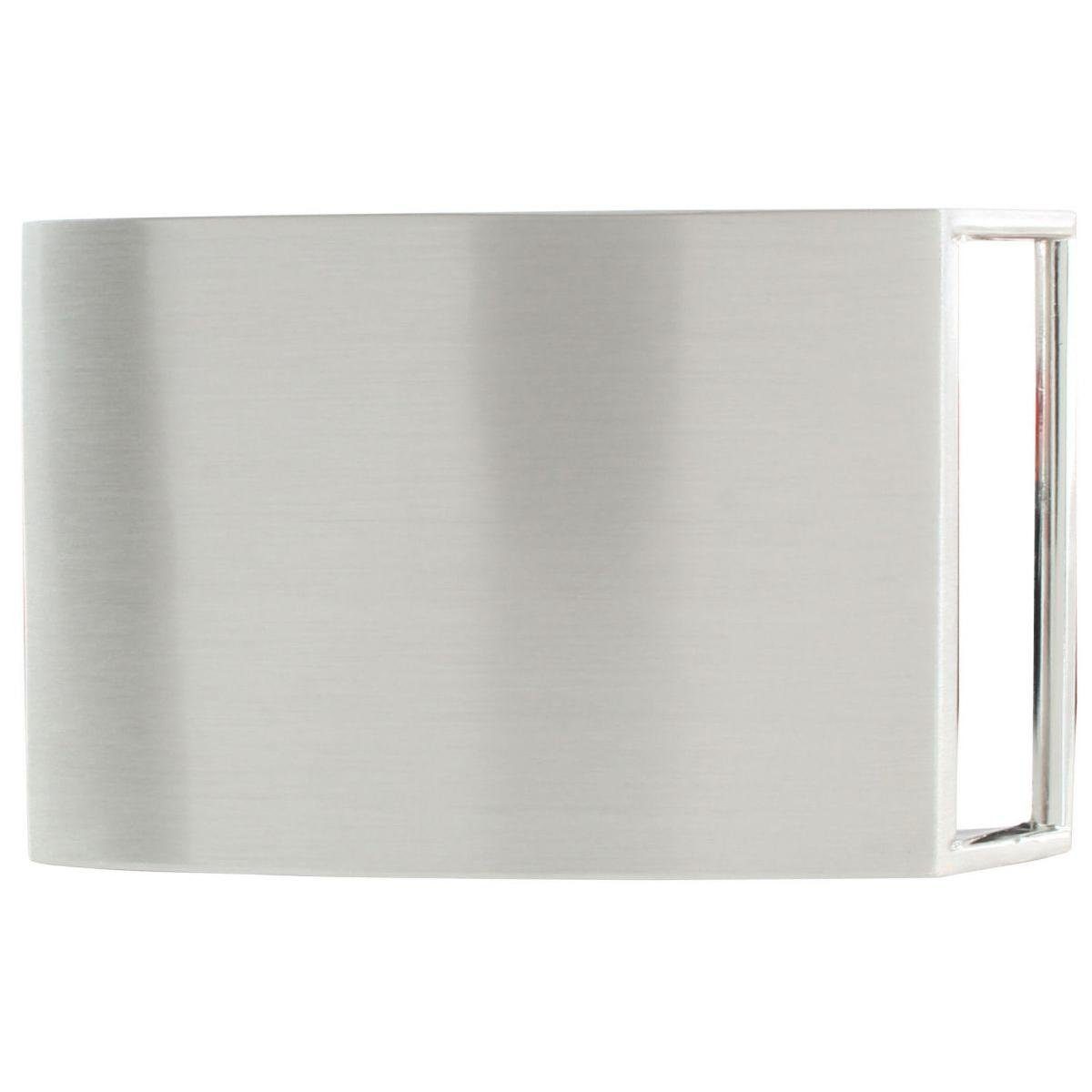 BELTINGER Gürtelschnalle Gürtelschnalle aus massivem Edelstahl 40mm - Buckle Wechselschließe Gü (1-St)