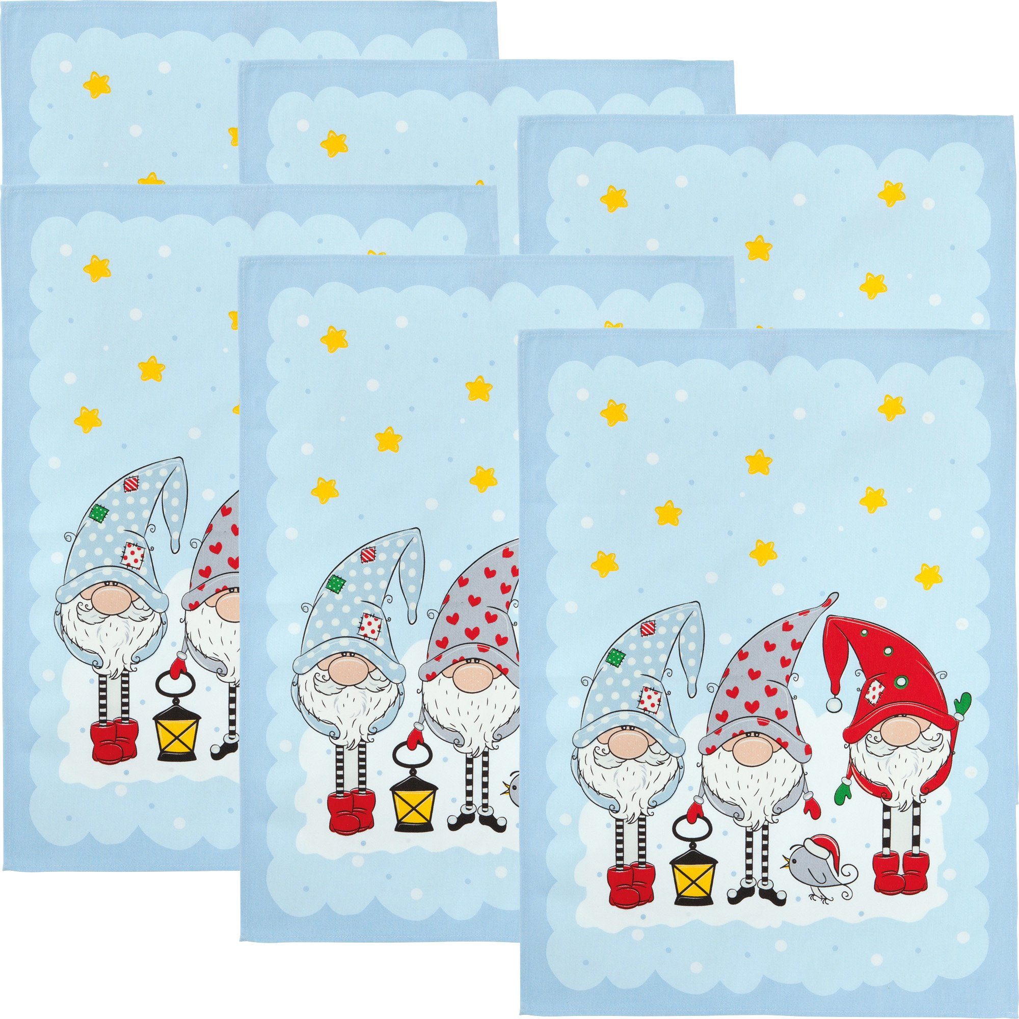 Erwin Müller Geschirrtuch Geschirrtuch Multipack, Baumwolle