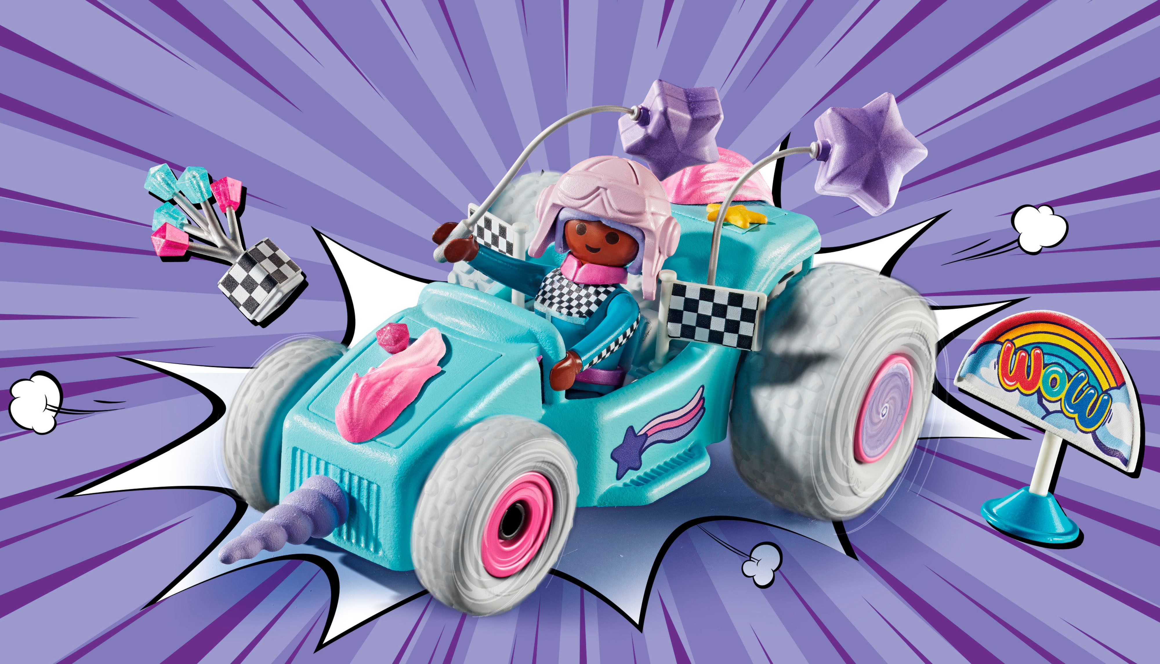 Playmobil® Rasendes Einhorn (71635), Funstars Konstruktions-Spielset, günstig online kaufen