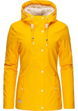 Ragwear Regenjacke Marge II Intl. Warm gefütterter Damen Winter Regenmantel