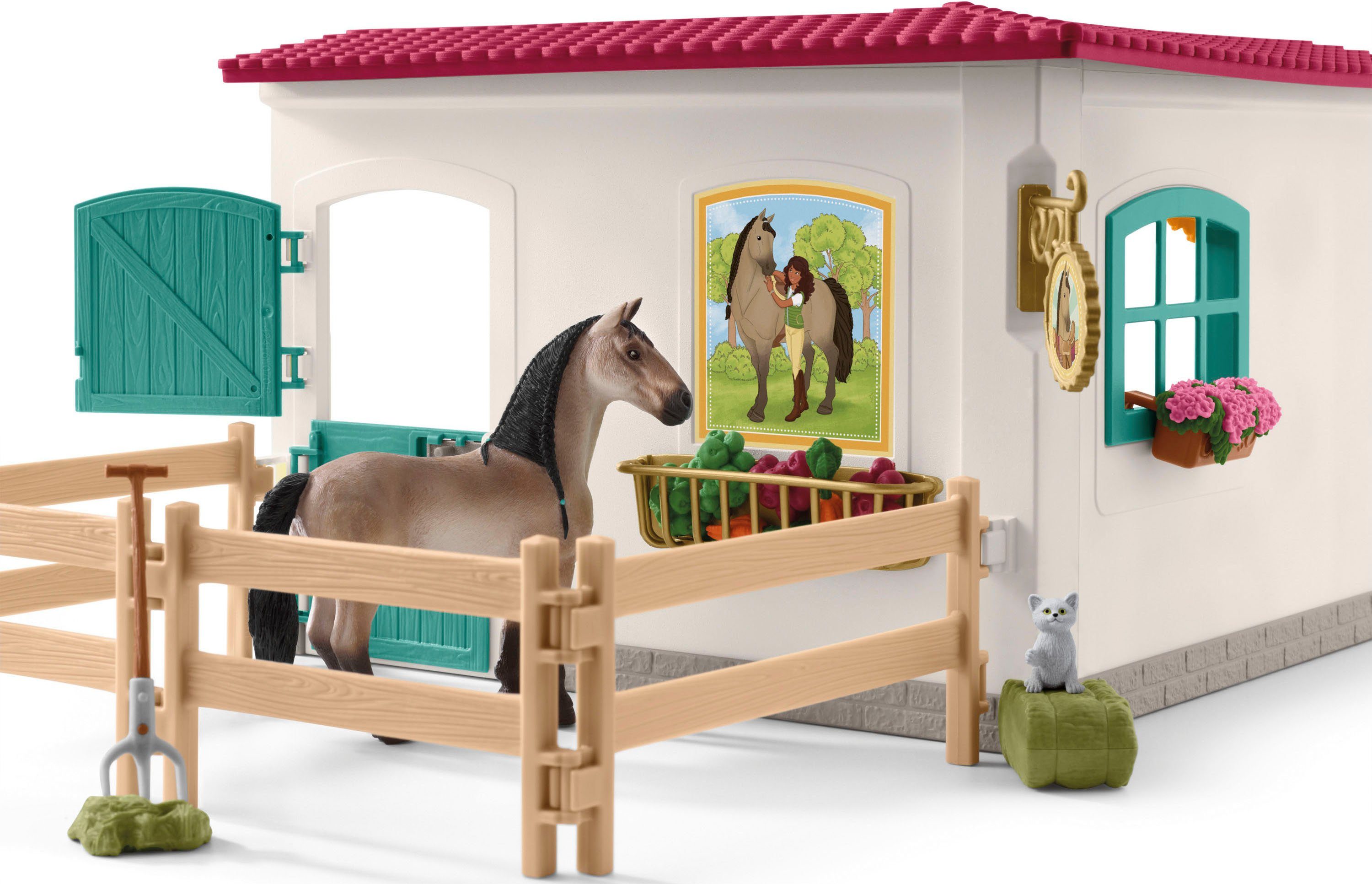 Schleich® Spielwelt HORSE CLUB, Sattelkammer (42591), Made in Germany