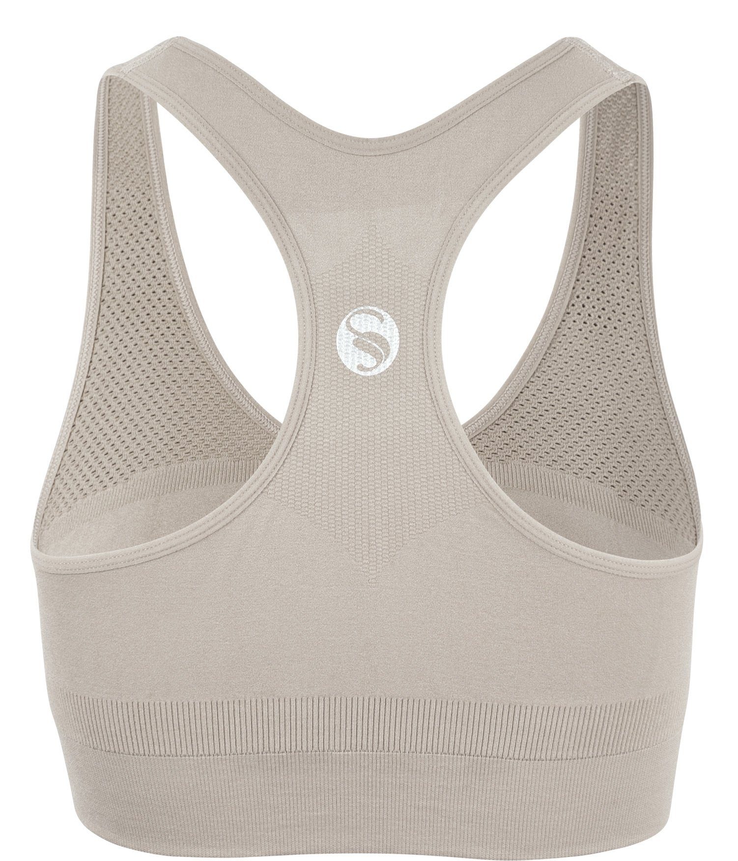 Belastbarkeit Sportarten geeignet Sporttop für Soul® beige Stark mit leichter