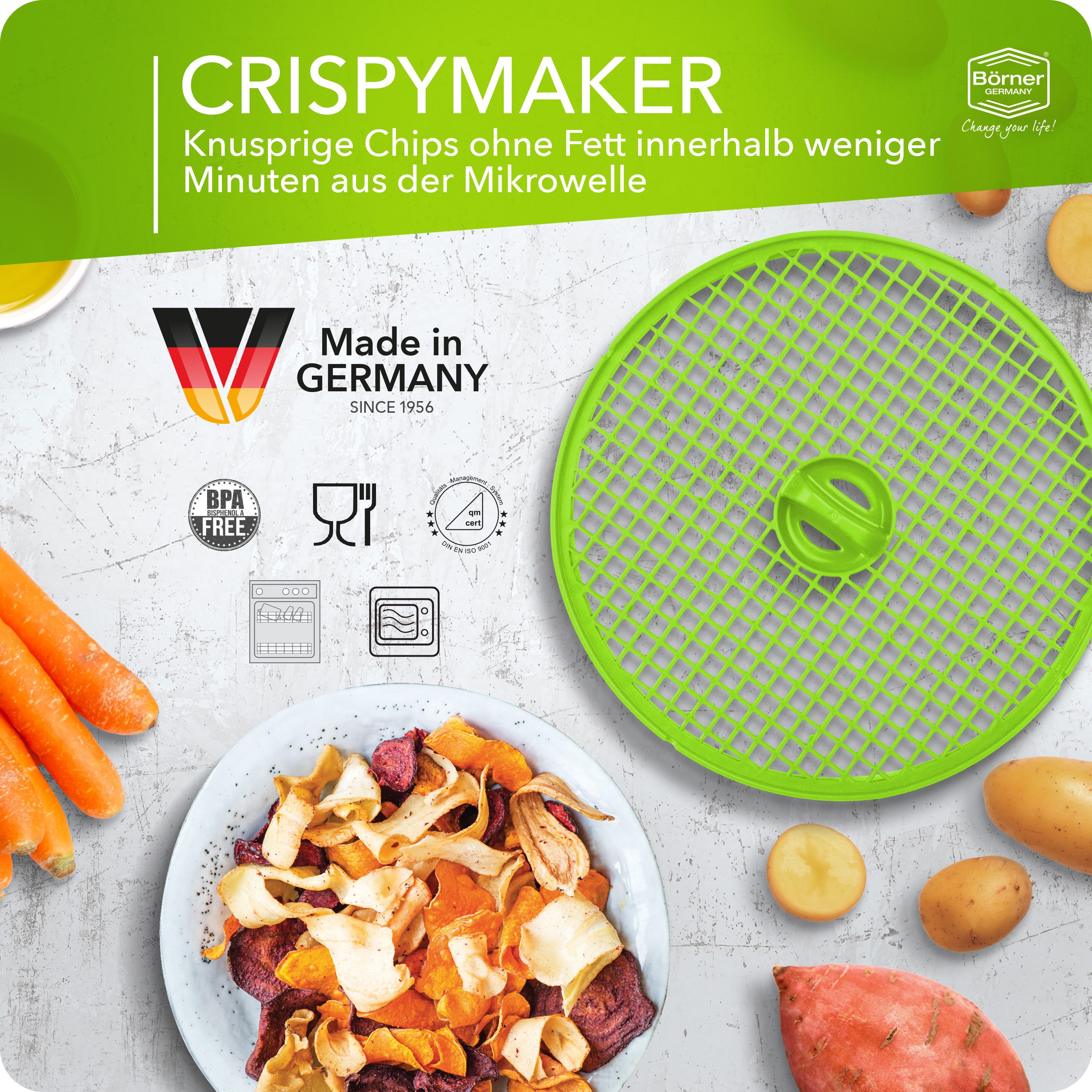 Börner Gemüseschneider Crispymaker 2-teilig