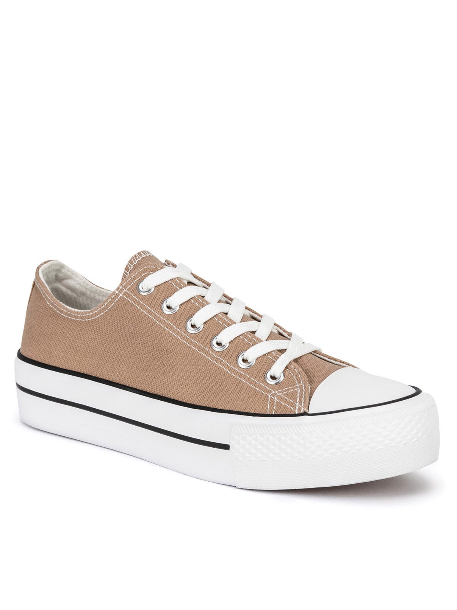 sprandi Sprandi Sneakers aus Stoff Damen YL201404 Beige Sneaker günstig online kaufen