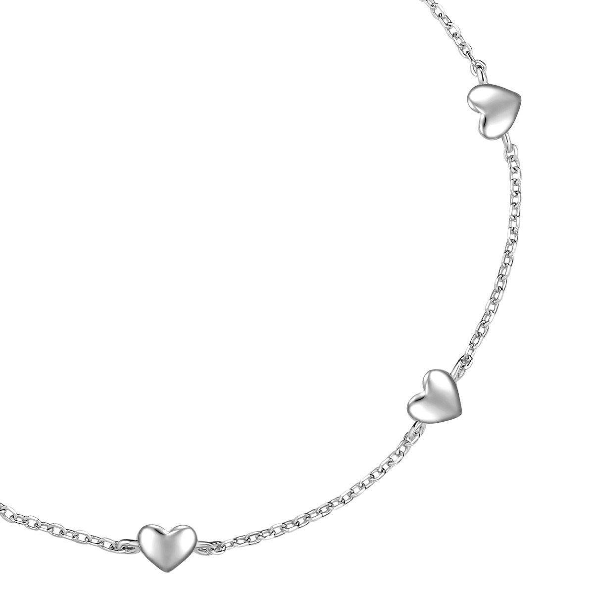 Glanzstücke München Silberarmband Herz silber günstig online kaufen