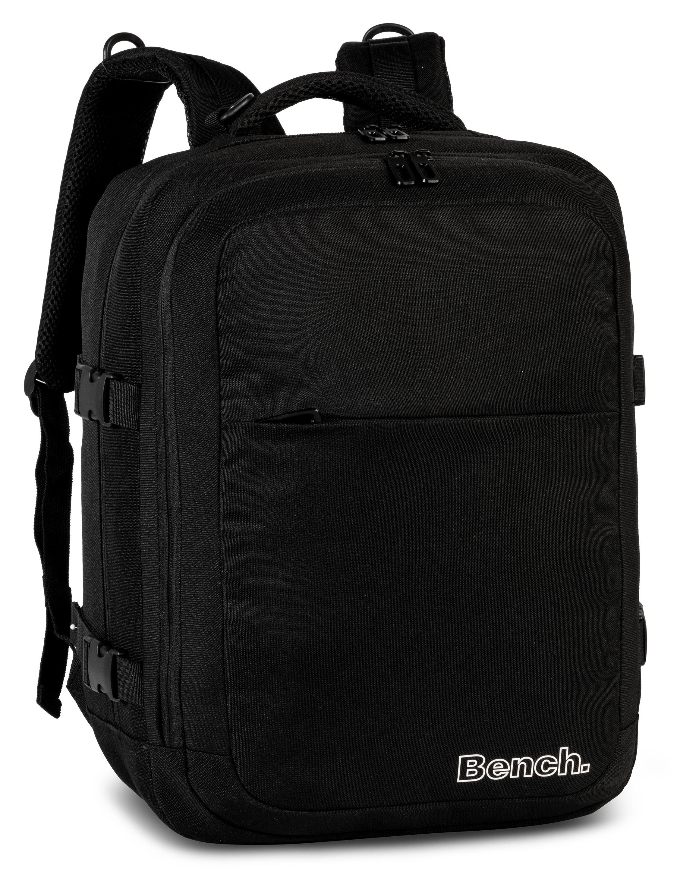 Bench. Freizeitrucksack solid, gepolsterter Rücken, Schultergurte und Tragegriff