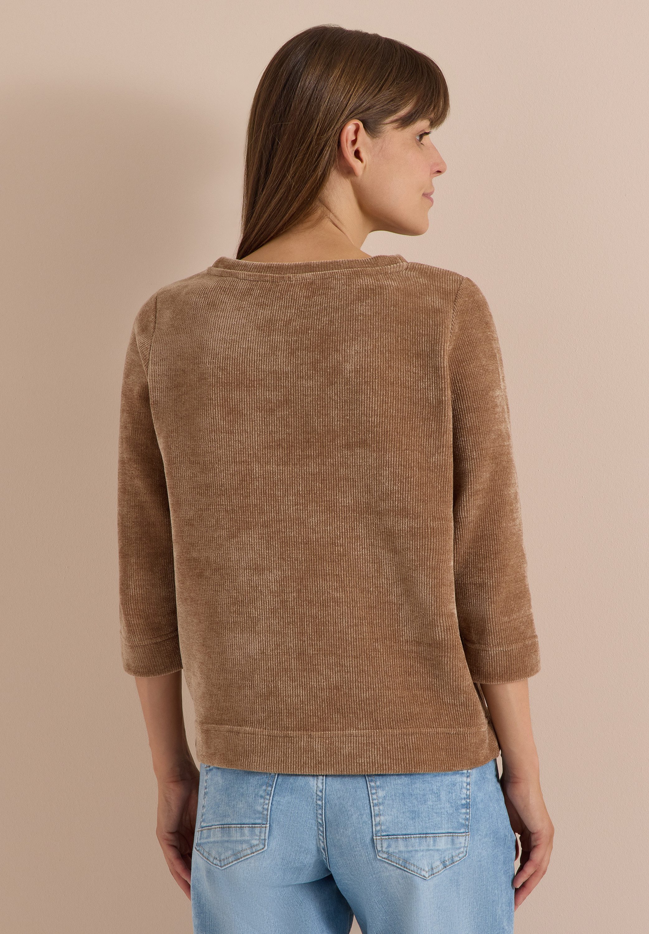 CECIL 3/4-Arm-Shirt in Cord-Optik – Bild 2 von 5