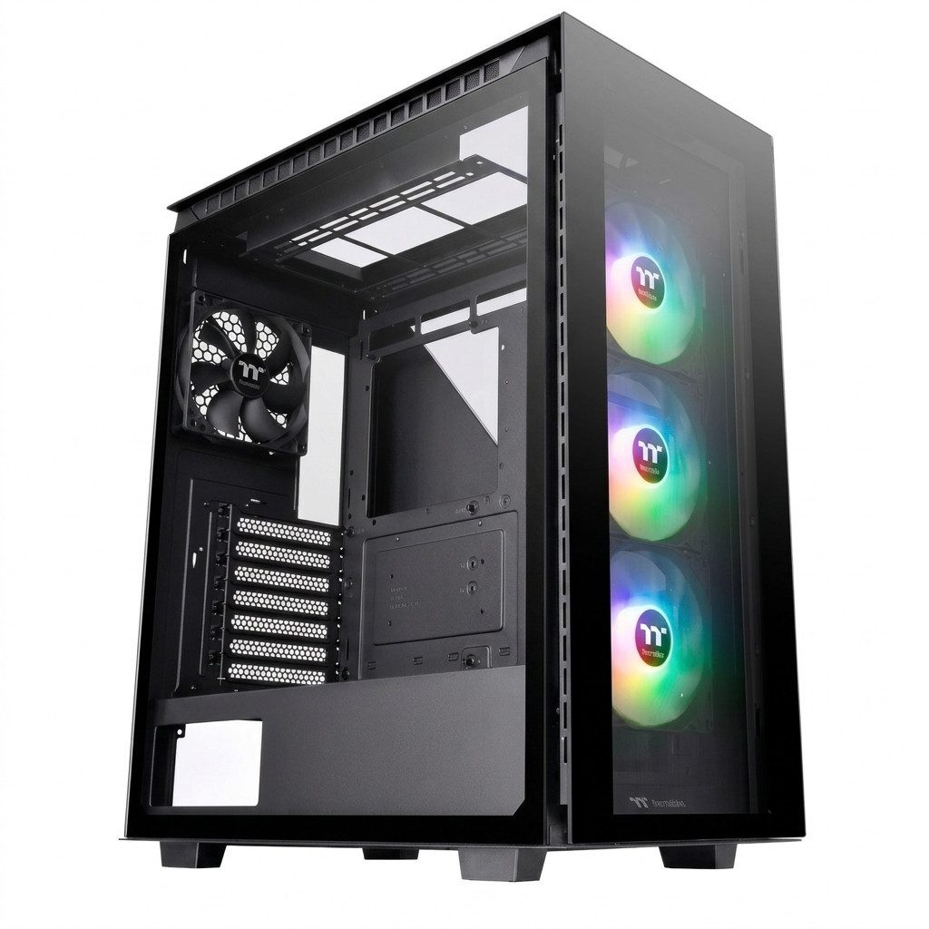 Thermaltake PC-Gehäuse Thermaltake Germany GmbH Thermaltake Divider 500 TG ARGB Black
