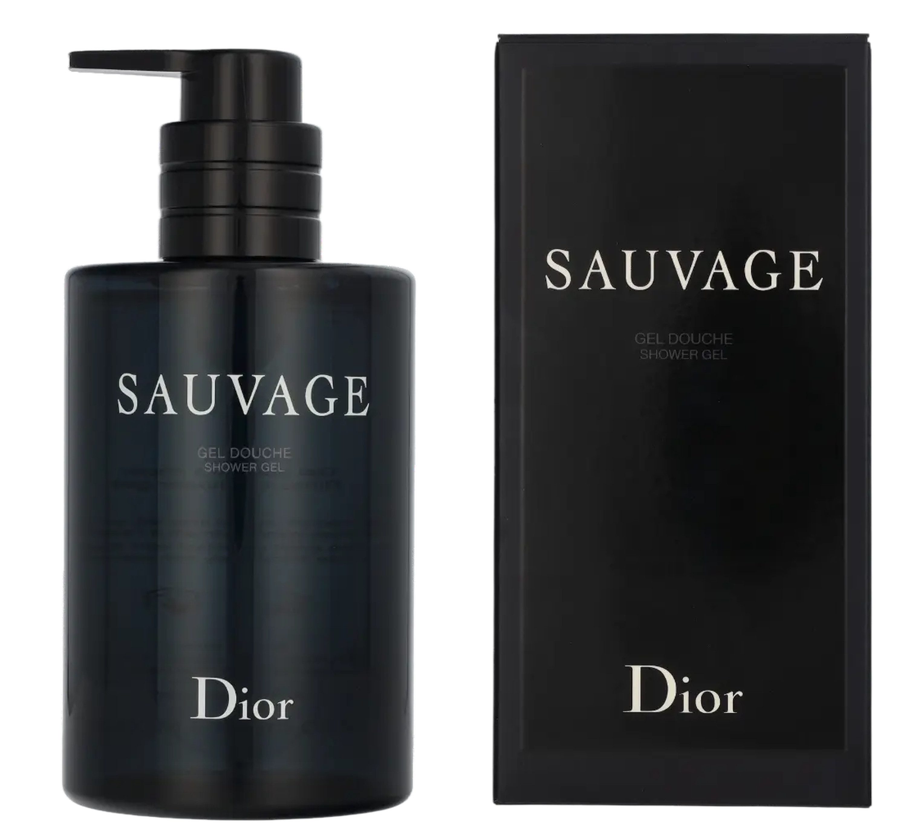 Dior Duschgel Sauvage Herren, Frisch-würziger Duft mit Bergamotte, Pfeffer und Ambroxan