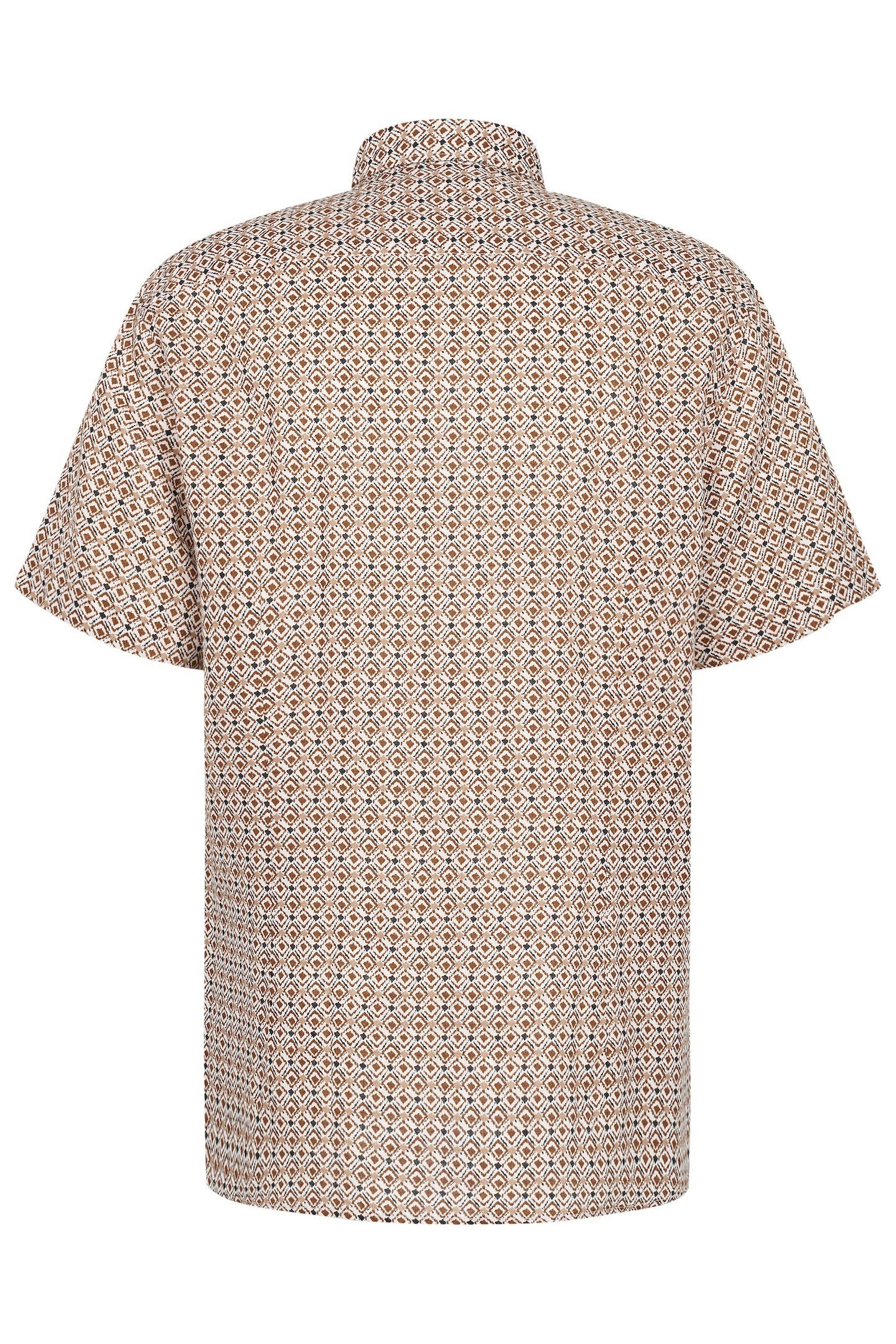 bugatti Kurzarmhemd aus Leinen