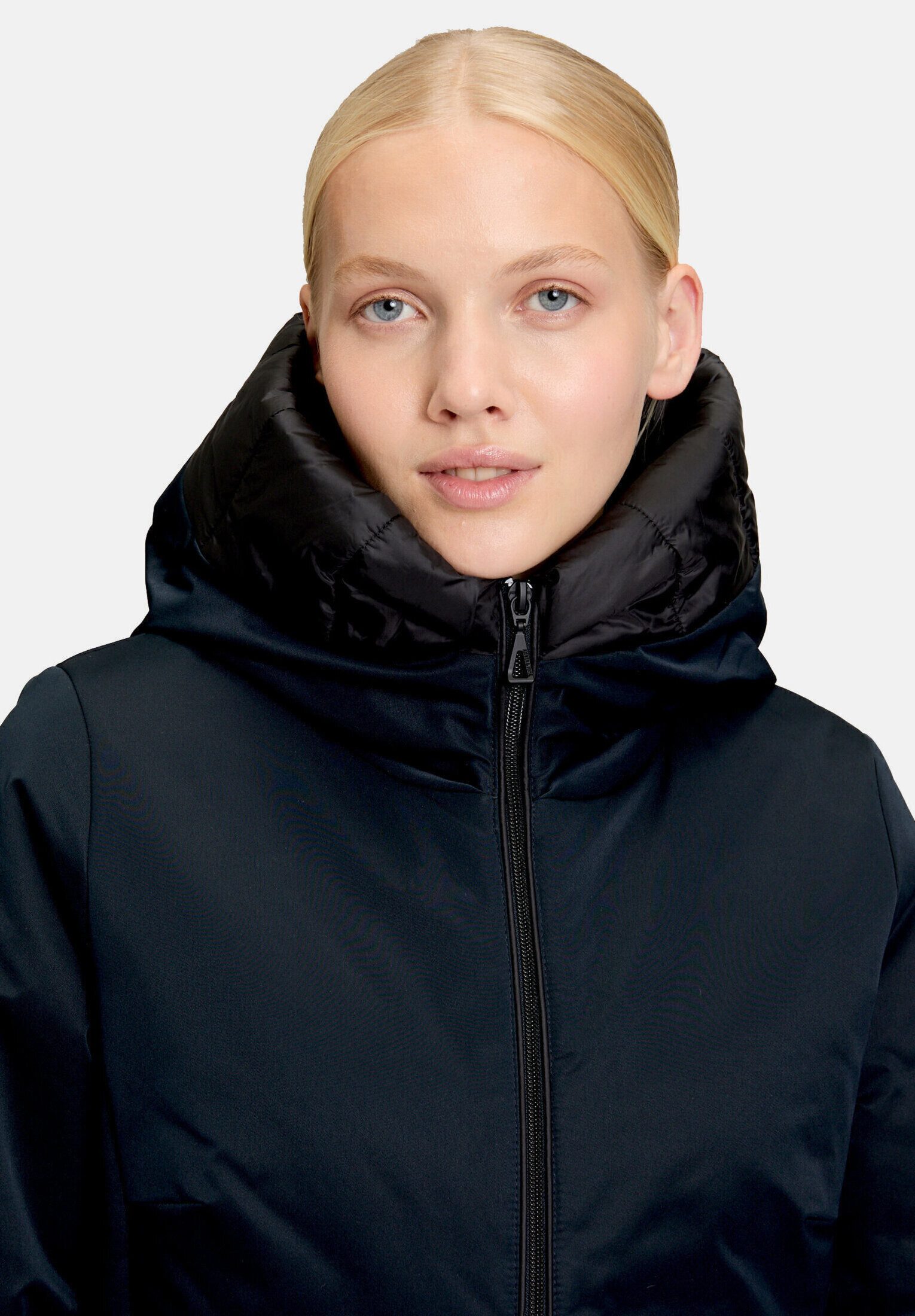 Amber & June Winterjacke Damen mit Kapuze
