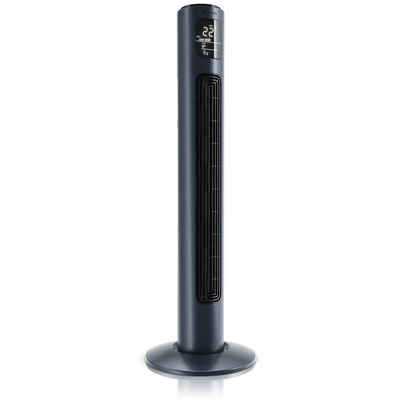 Brandson Turmventilator, Oszillation 65°, Timer, Fernbedienung, Standventilator 96cm, Navy-Blue