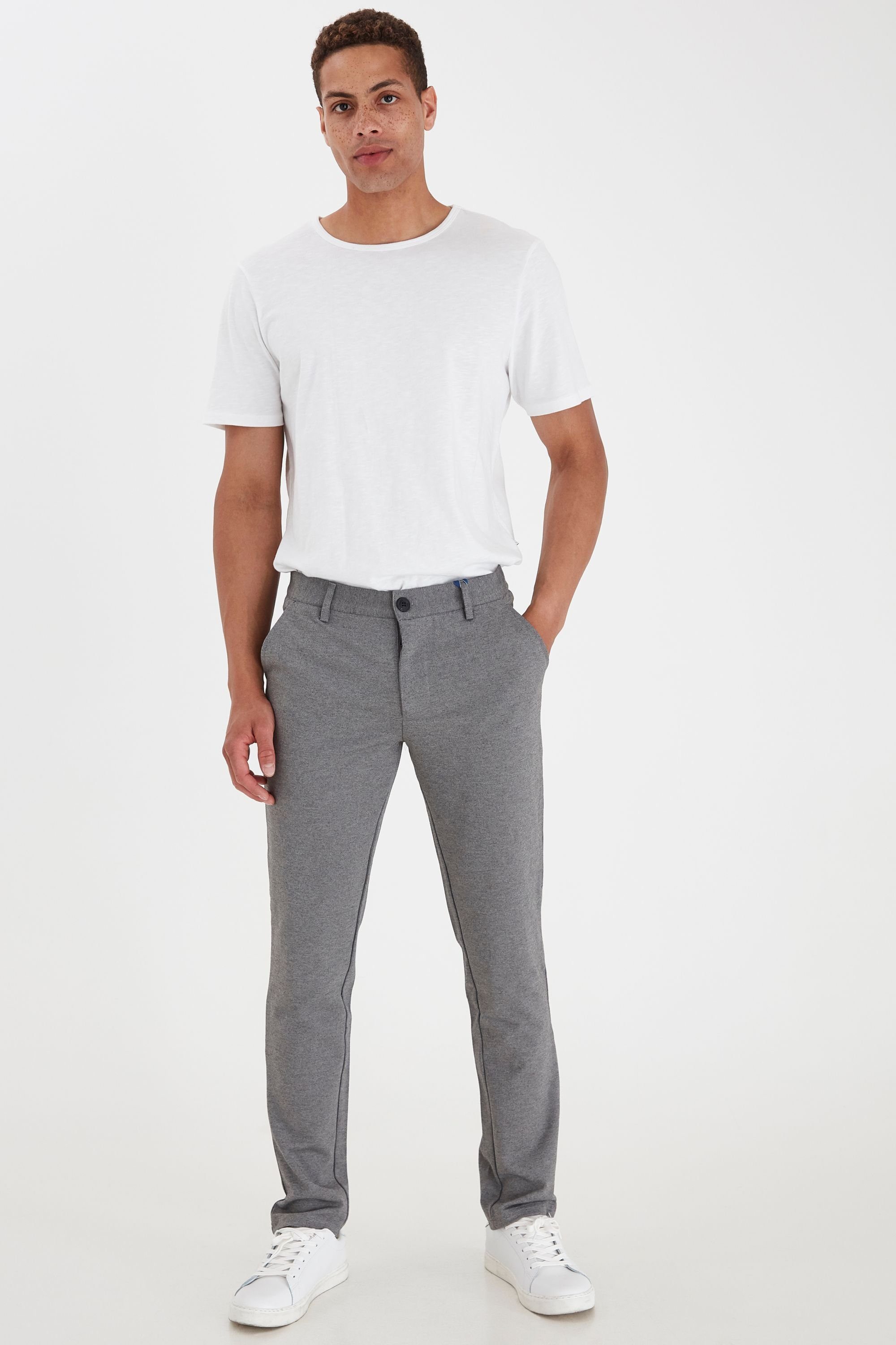 Blend Sweathose BHNapa Elastische Stoffhose im Business-Look - Slim Fit
