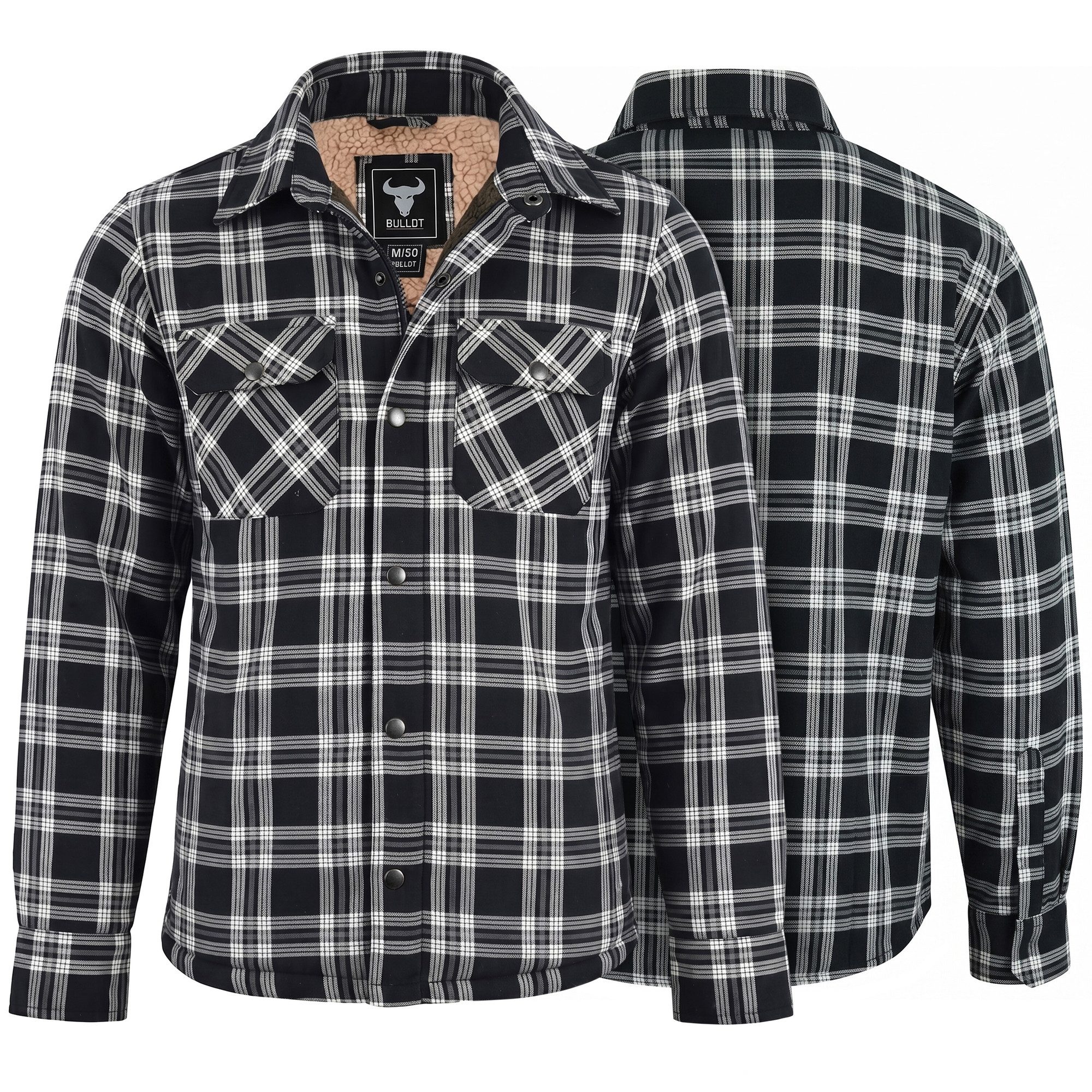 BULLDT Thermohemd Trend529-Hemd Gefüttert Lumberjack Flanellhemd Arbeitshemd Holzfällerhemd winter – Bild 2 von 5