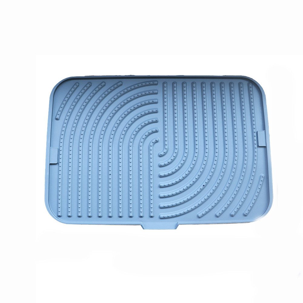 Abtropfmatte Silikon Abtropfmatte für Geschirr - 45 x 30 cm Geschirr Trockenmatte