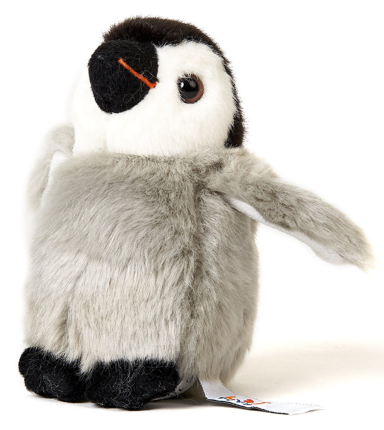 Uni-Toys Kuscheltier Pinguin - Plushie - 12 cm (Höhe) - Plüsch-Figur, Vogel - Plüschtier, zu 100 % recyceltes Füllmaterial