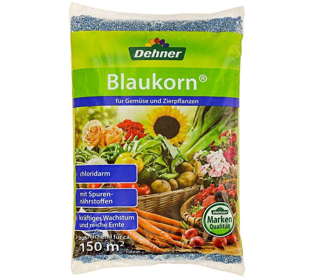 Dehner Gartendünger »Blaukorn, chloridarm, 15 kg, für ca. 150 qm«