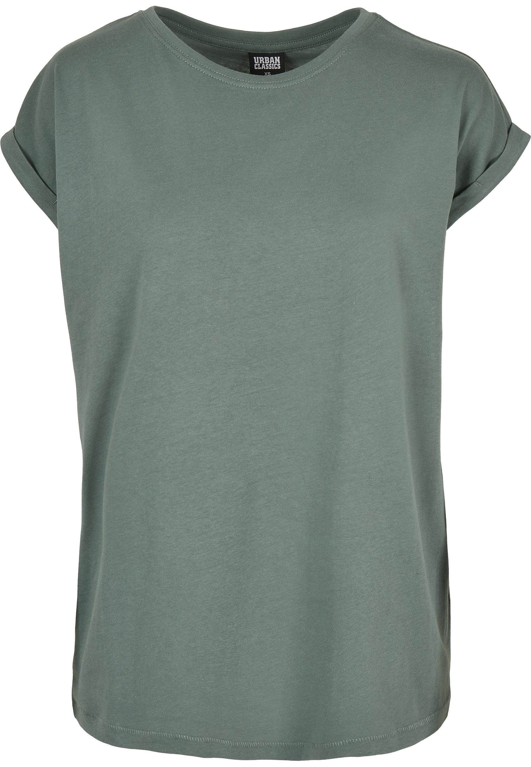Kurzarmshirt Urban Classics Damen Ladies Extended Shoulder Tee