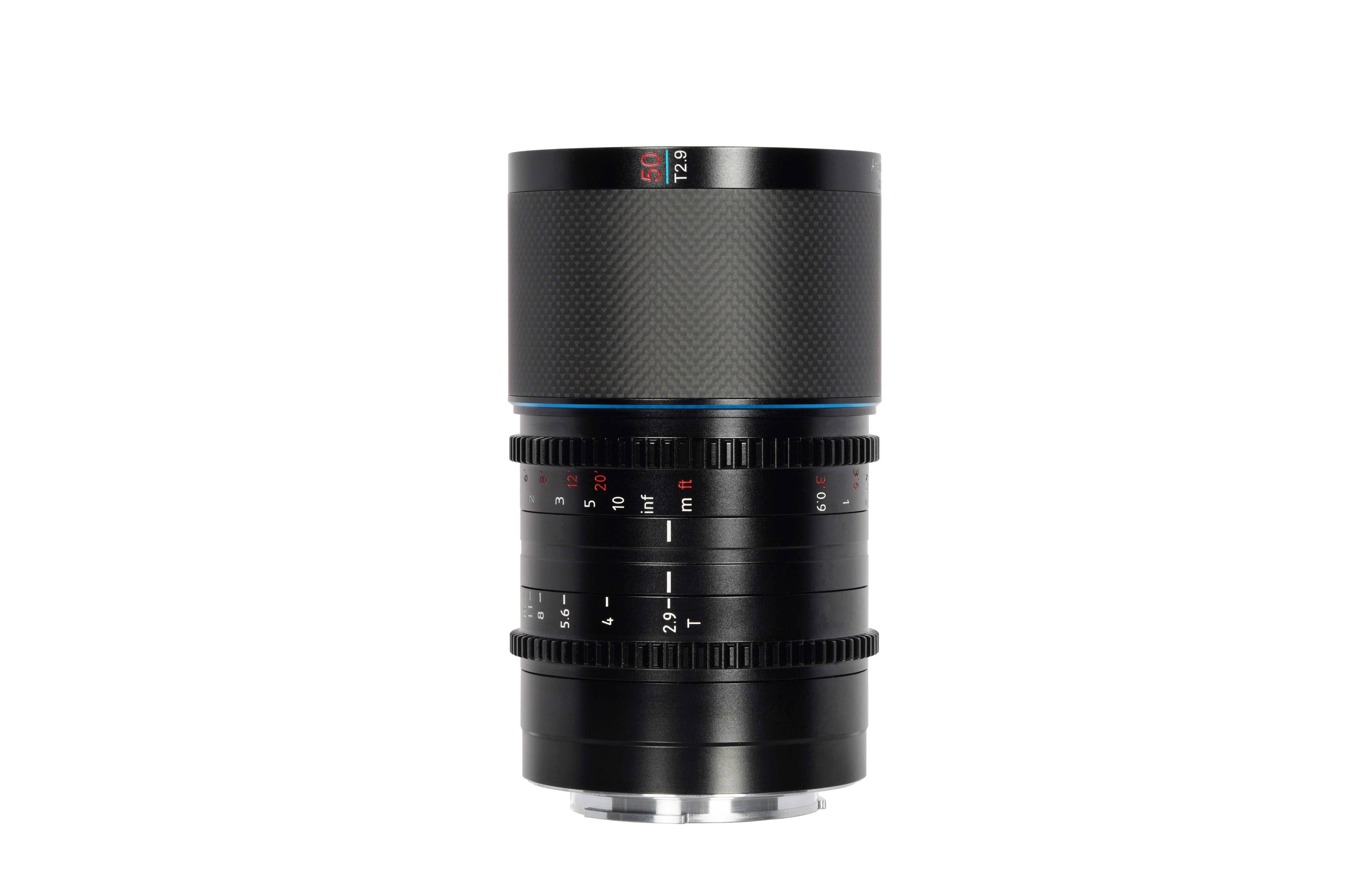 SIRUI Saturn 50mm Objektiv, (T2.9 1.6x Carbon Vollformat RF/E/DL/L/X/Z Bajonett)