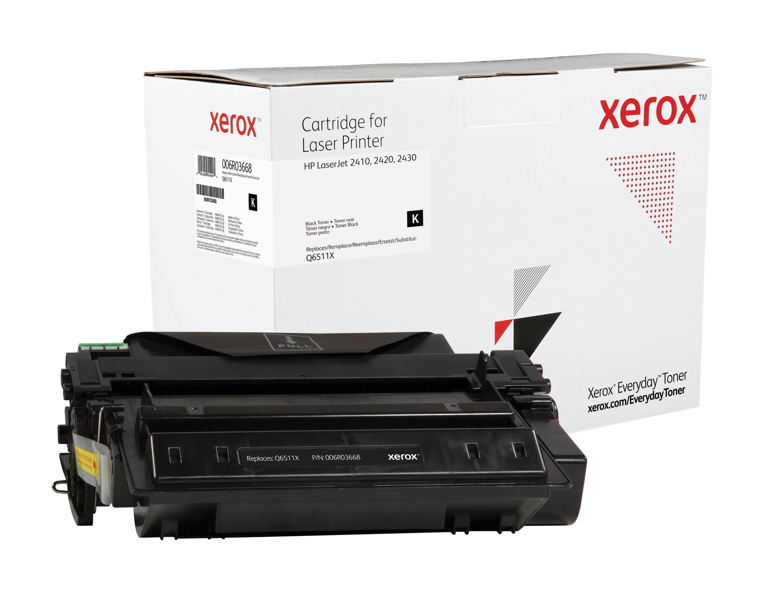 kompatibel Toner mit Schwarz Xerox HP Tonerpatrone 11X Everyday (Q6511X)