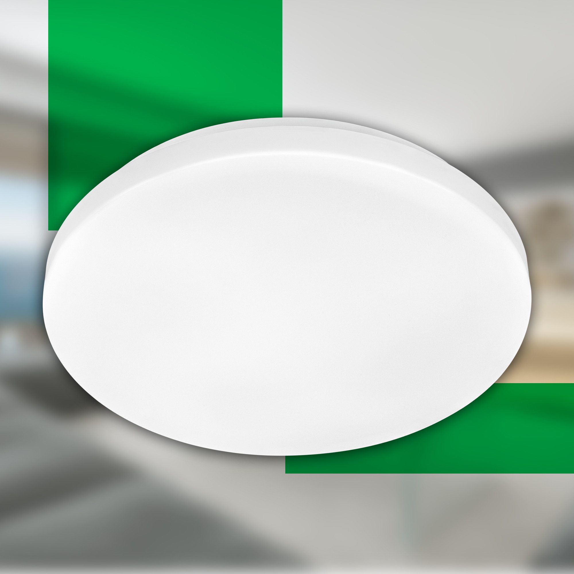 B.K.Licht Deckenleuchte LED Deckenlampe weiß modern energieeffizient Küche günstig online kaufen