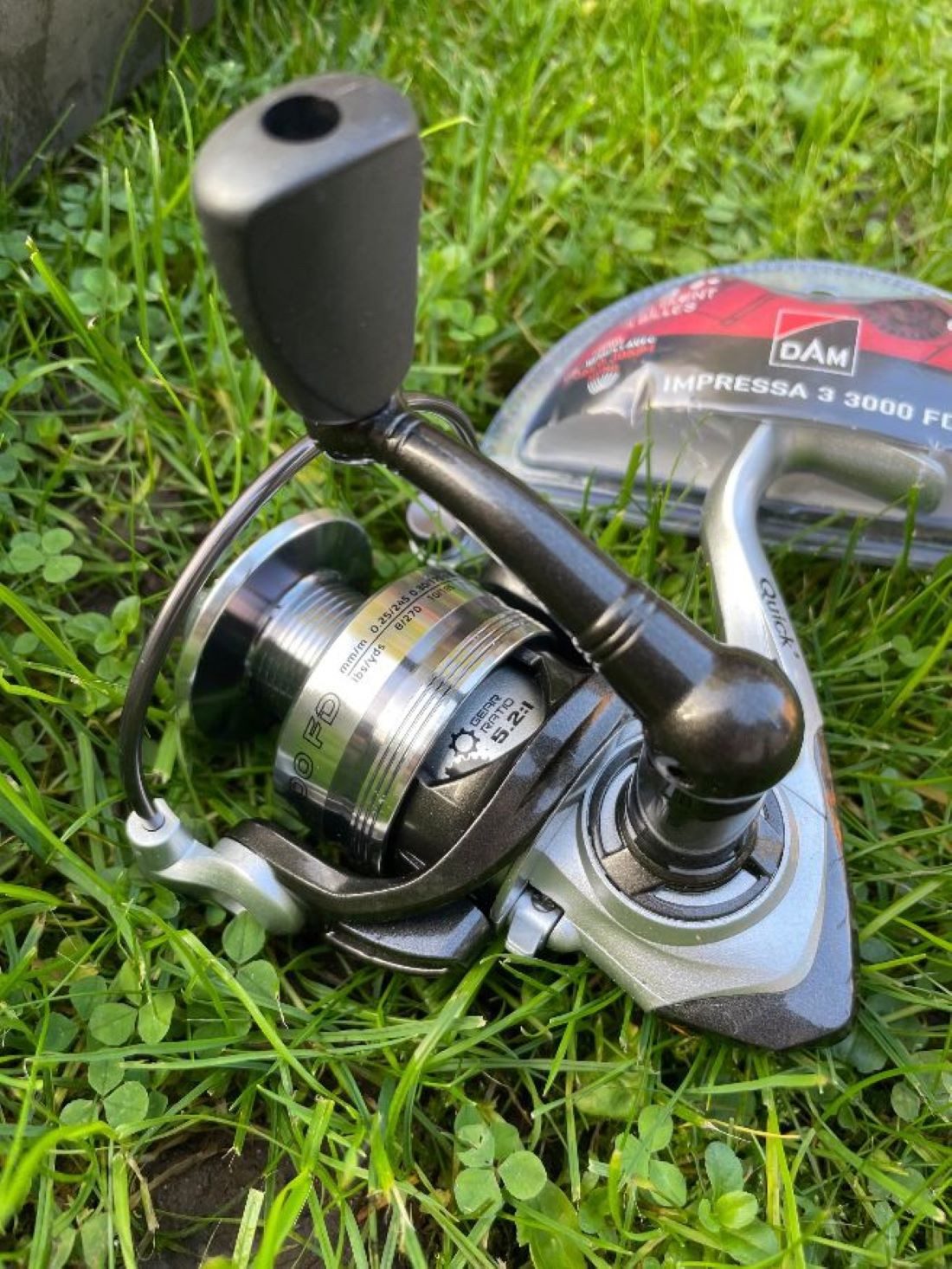 DAM Fishing Spinnrute Forellenrute SET Combo DAM Hansen Flash SPIN 2,10m 5-22g+Rolle+Schnur, (Rute, Rolle, Schnur)