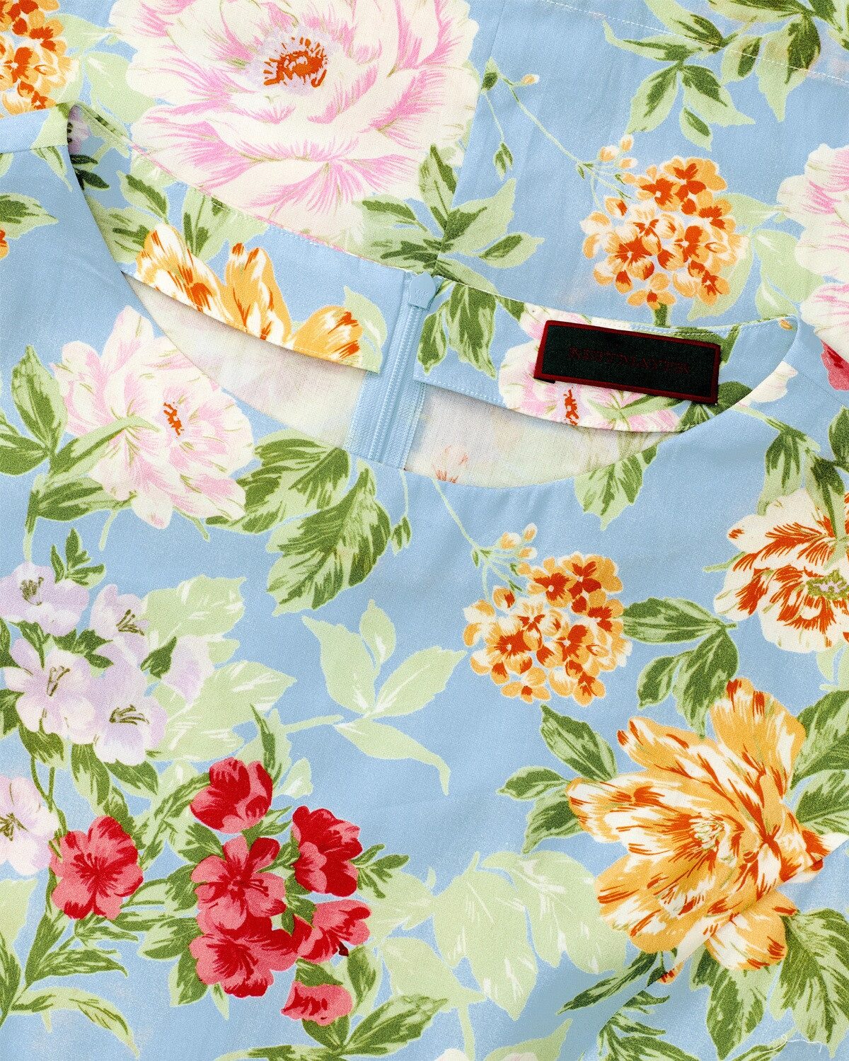 Reitmayer Trachtenkleid Geblümtes Halbarm-Kleid