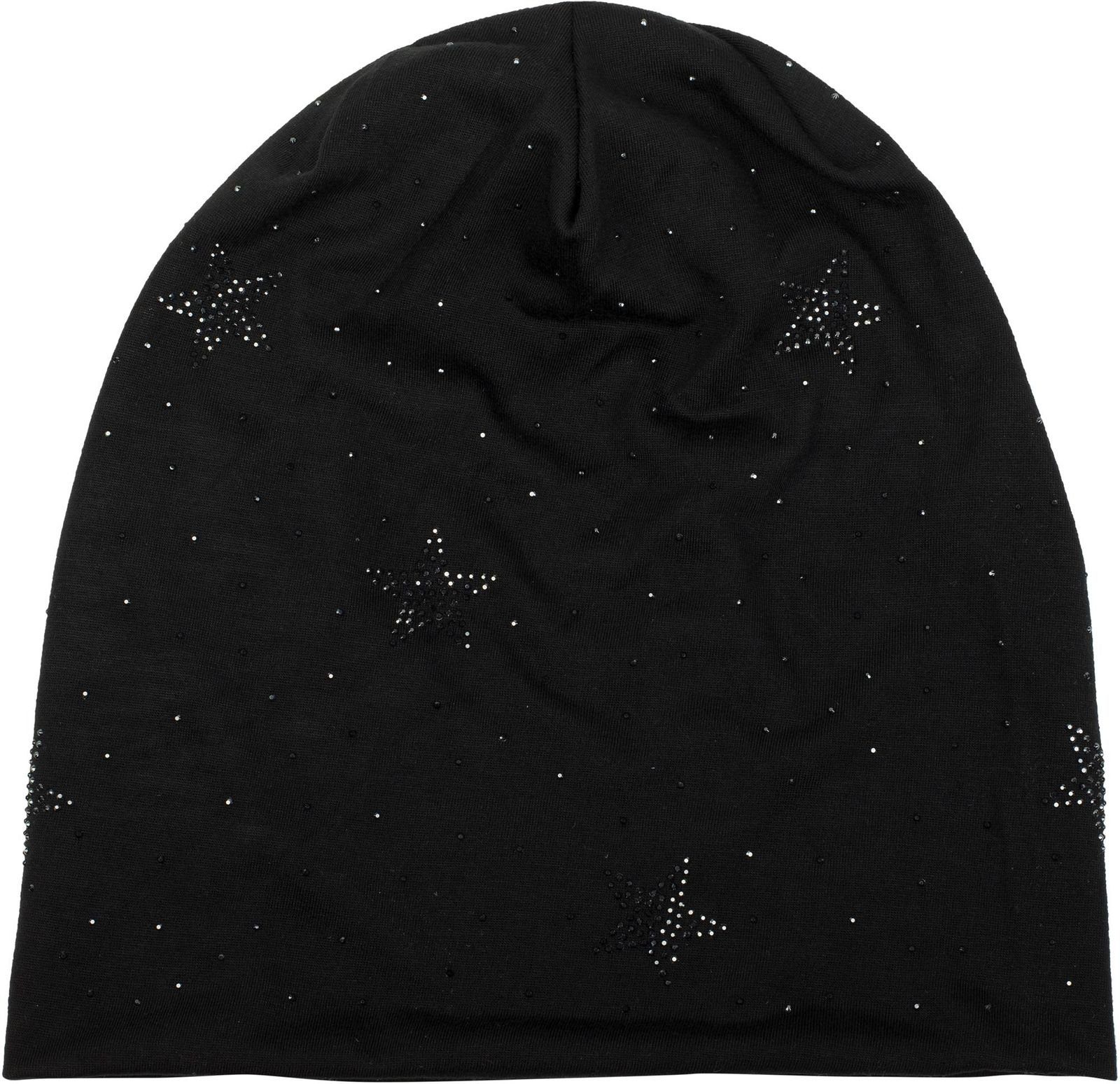 styleBREAKER Beanie Beanie mit Strass Sterne (1-St) günstig online kaufen