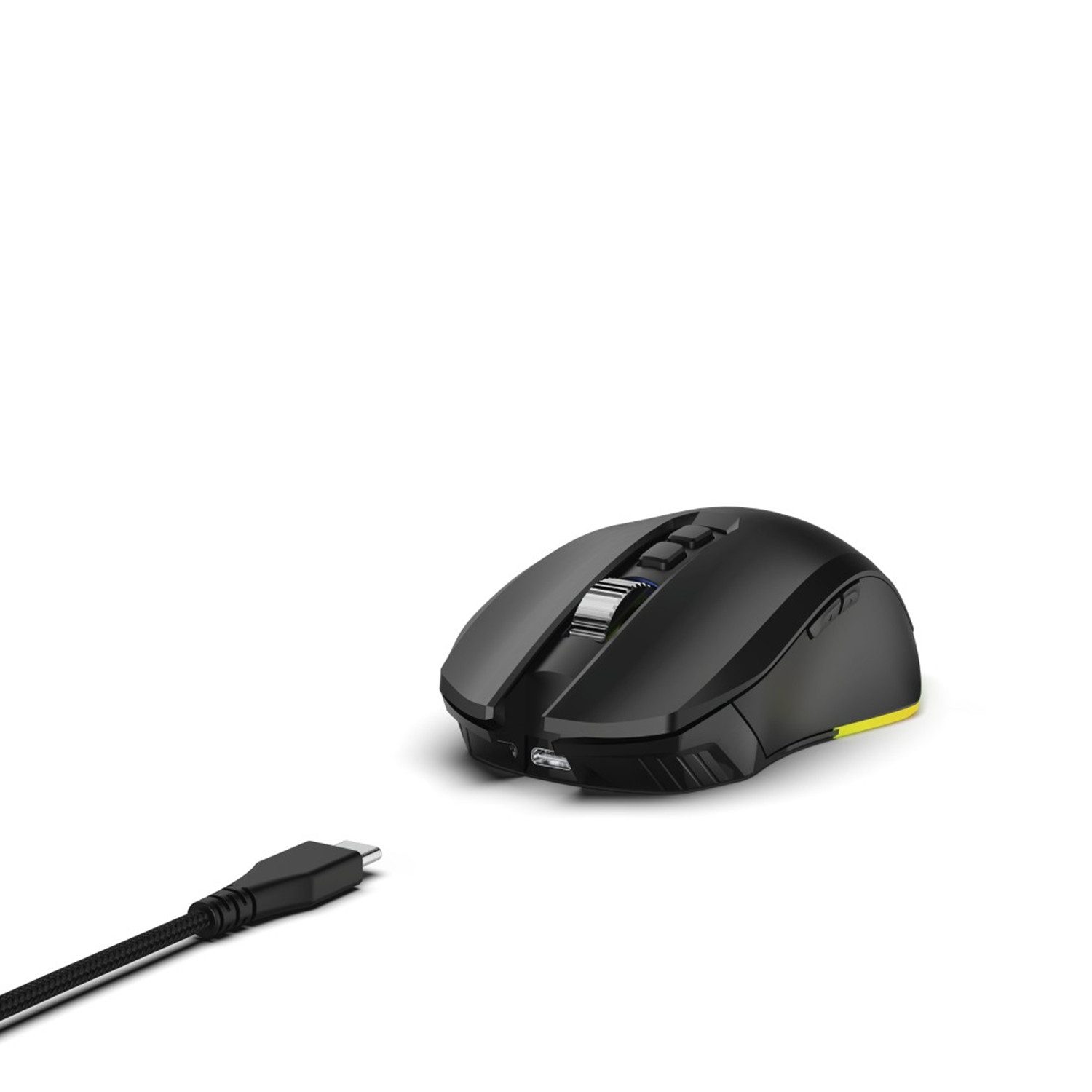 uRage Reaper 800 8K, kabelgebunden, RGB, Schwarz Gaming-Maus (kabelgebunden)