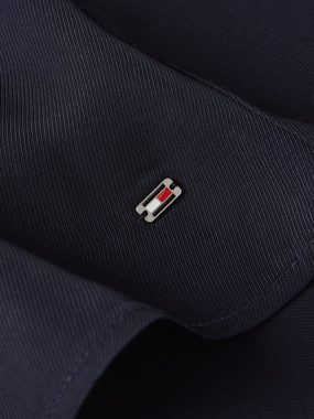 Tommy Hilfiger Blusenkleid SEAL AOP F&F KNEE DRESS mit Logopatch