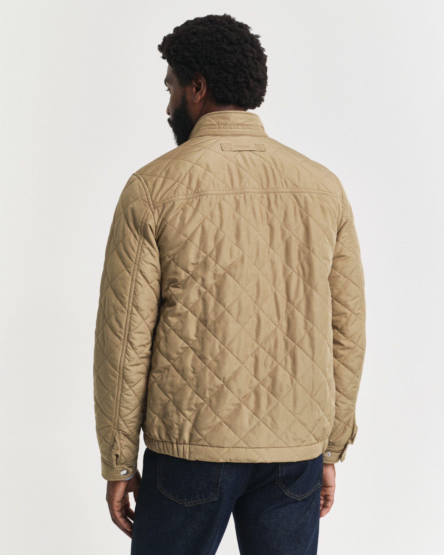Gant Steppjacke QUILTED WINDCHEATER mit Rautensteppung