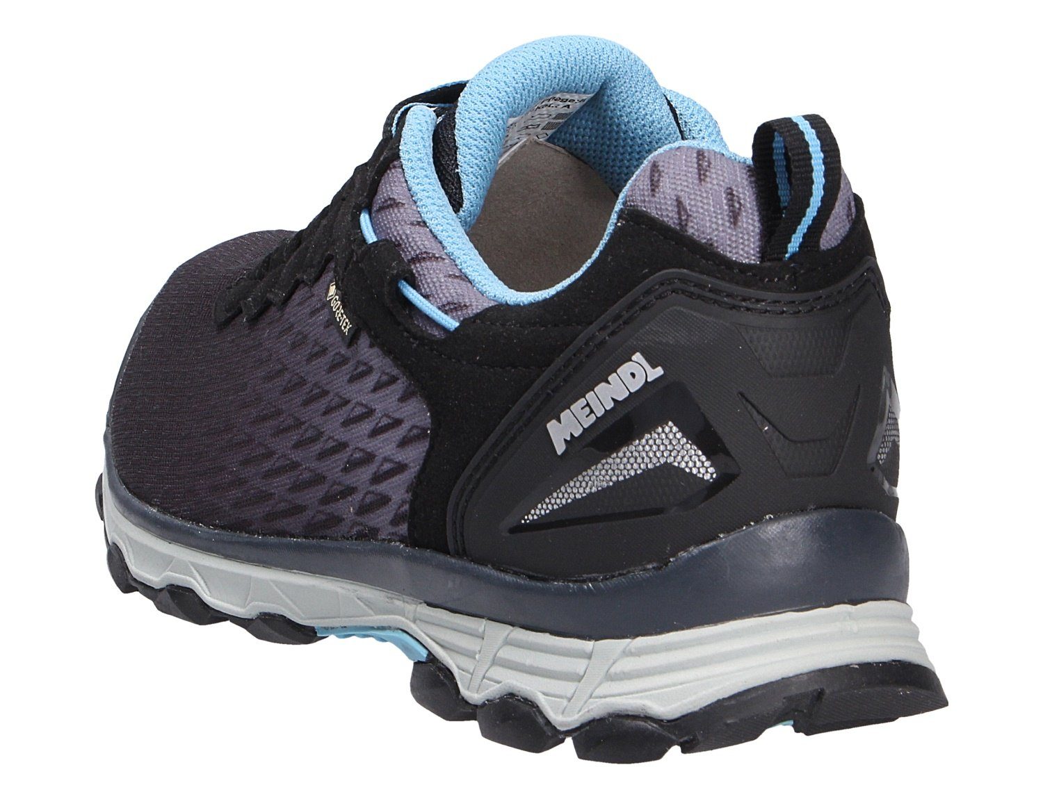 Schnürschuh LADY schwarz, ACTIVO GTX Qualität azur Robuste Meindl SPORT