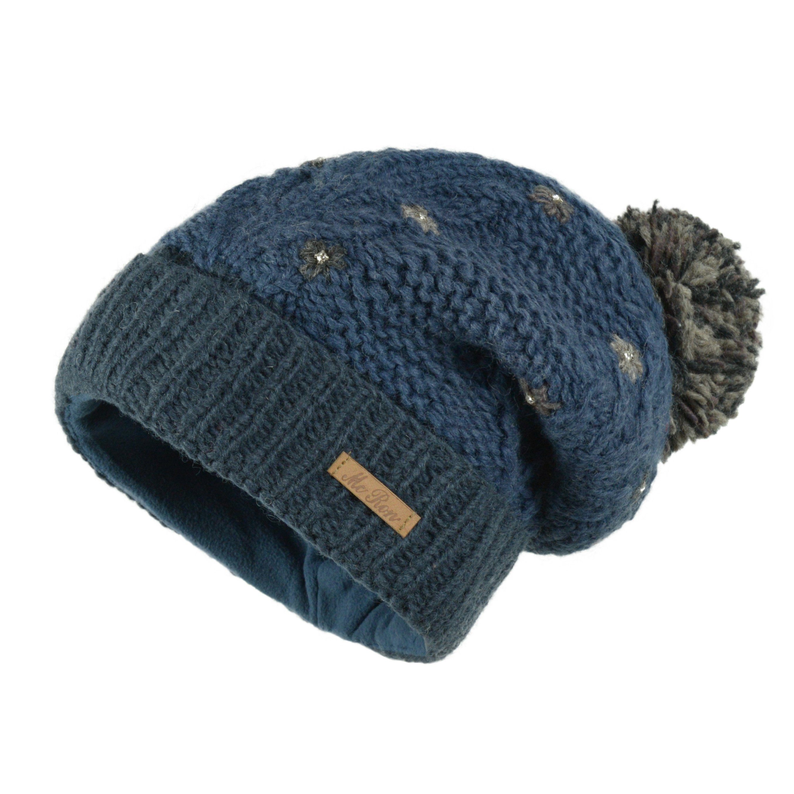 McRon Strickmütze Wollmütze mit Bommel "Modell günstig online kaufen
