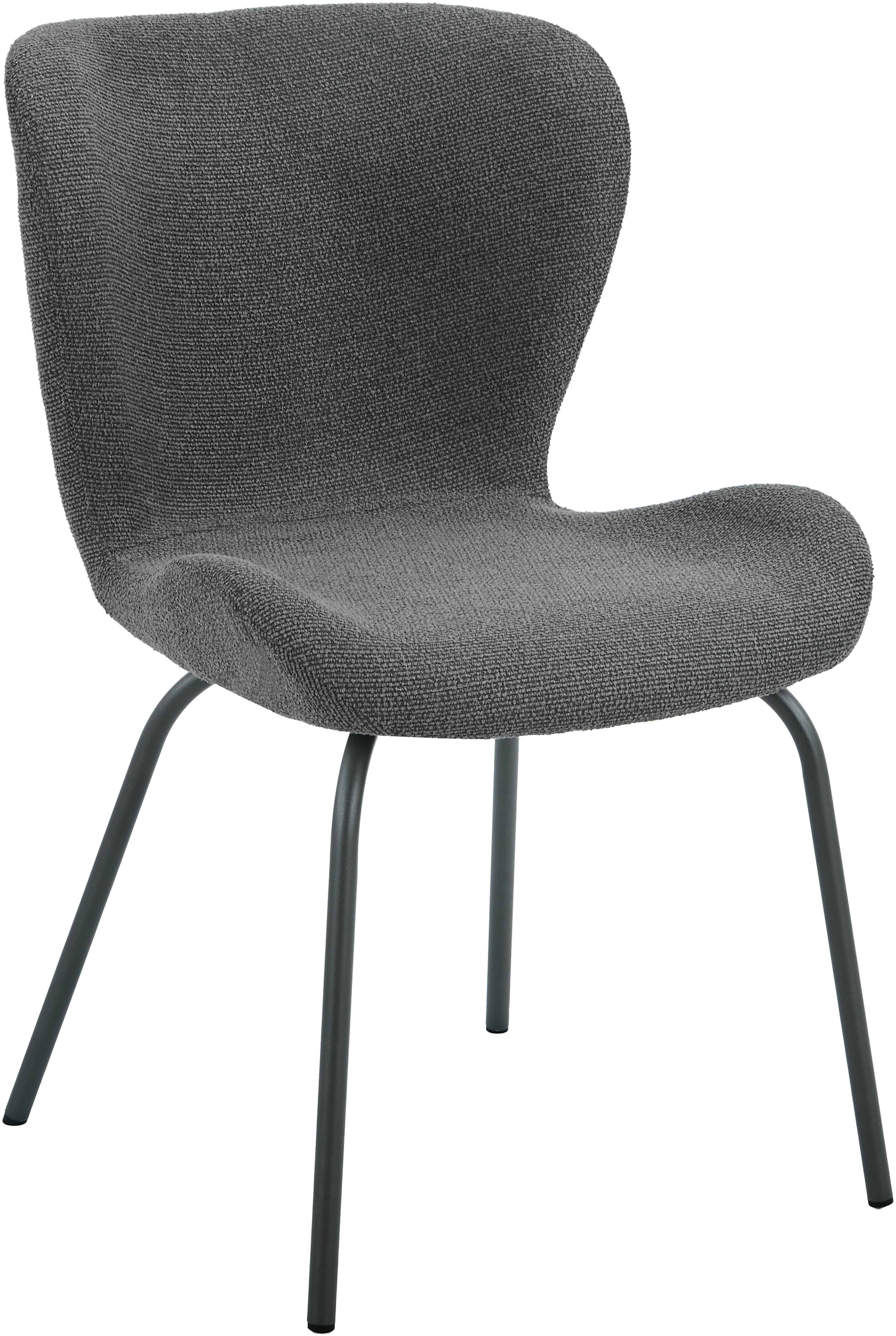 HELA 4-Fußstuhl LAGOS (Set, 2 St), 4-Fußstuhl XL, Gestell angepasst, Webstoff, 140kg belastbar