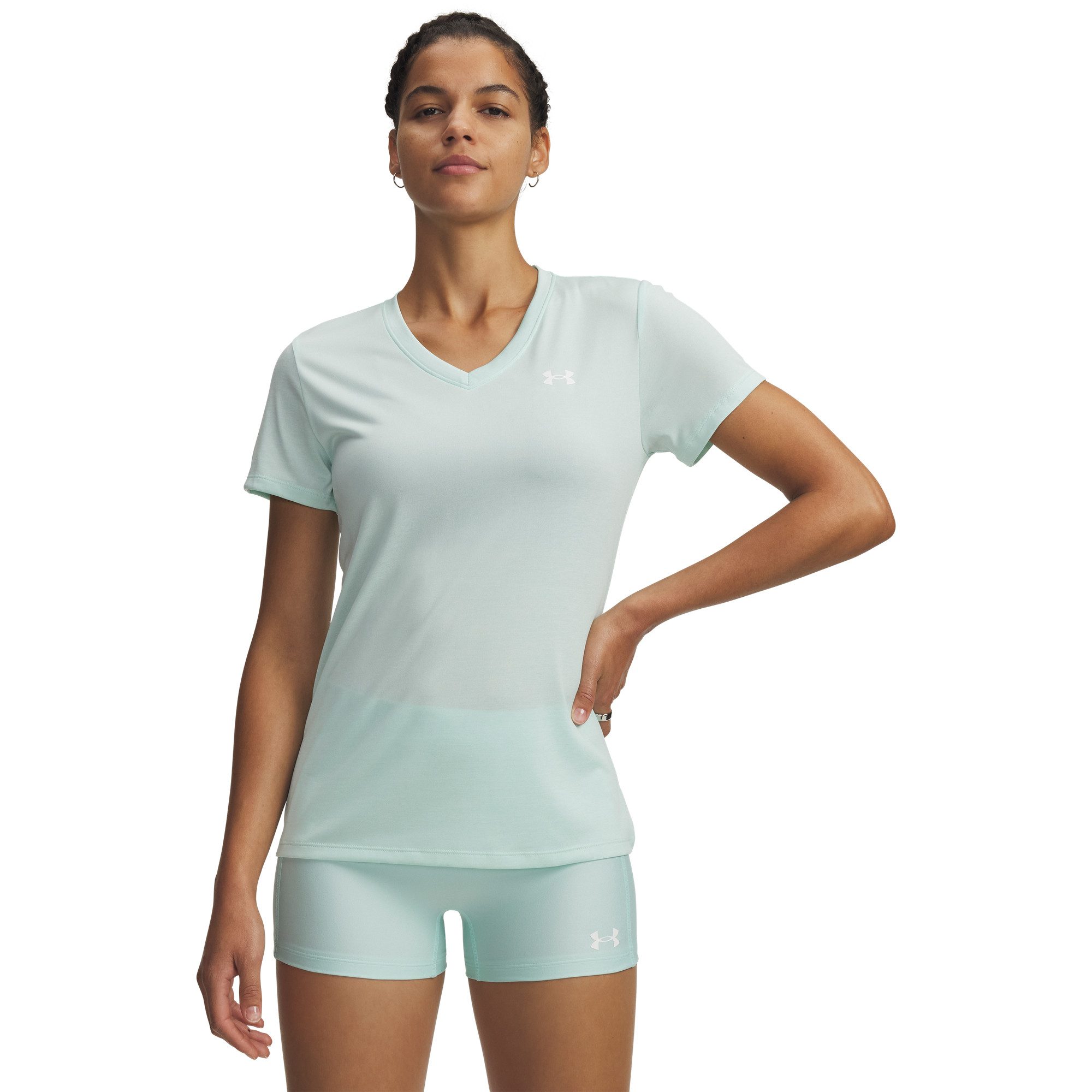 Under Armour® T-Shirt Under Armour Damen T-Shirt Tech SSV- Twist 1384227