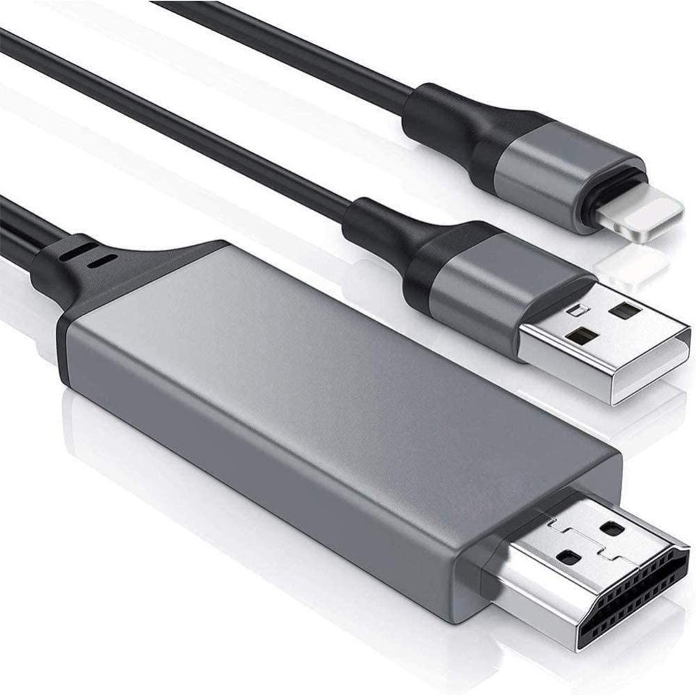 Jormftte Lightning to HDMI -Adapter Elektro-Kabel