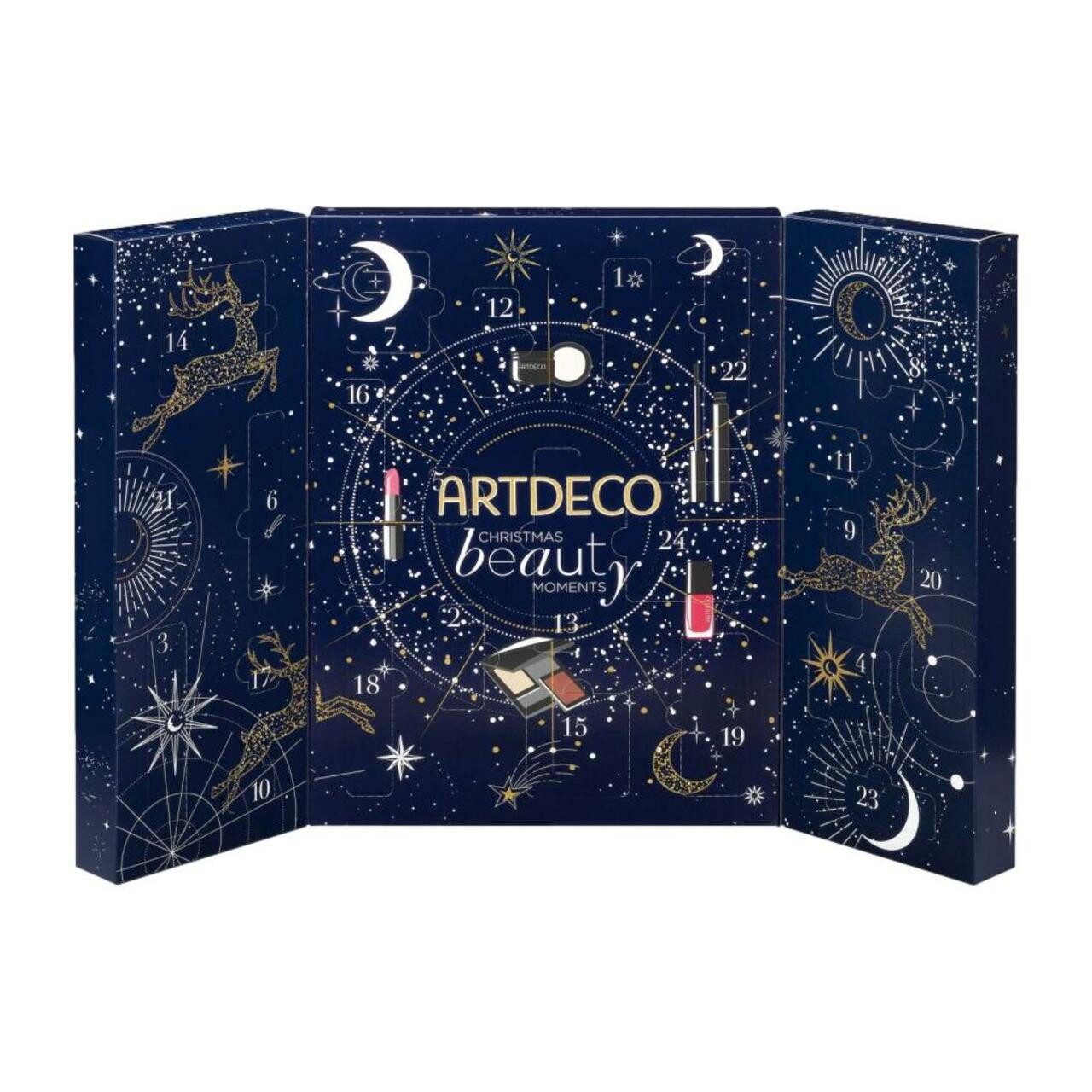 ARTDECO Adventskalender Damen Adventskalender 2025 Kosmetik, 24 Überraschungen, Vorfreude auf Weihnachten