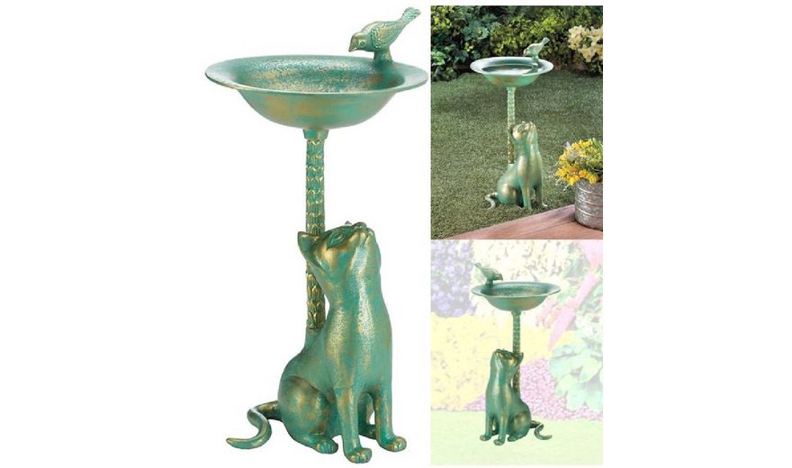 JOKA international Vogeltränke »Antike Vogeltränke, Bienentränke "Katze