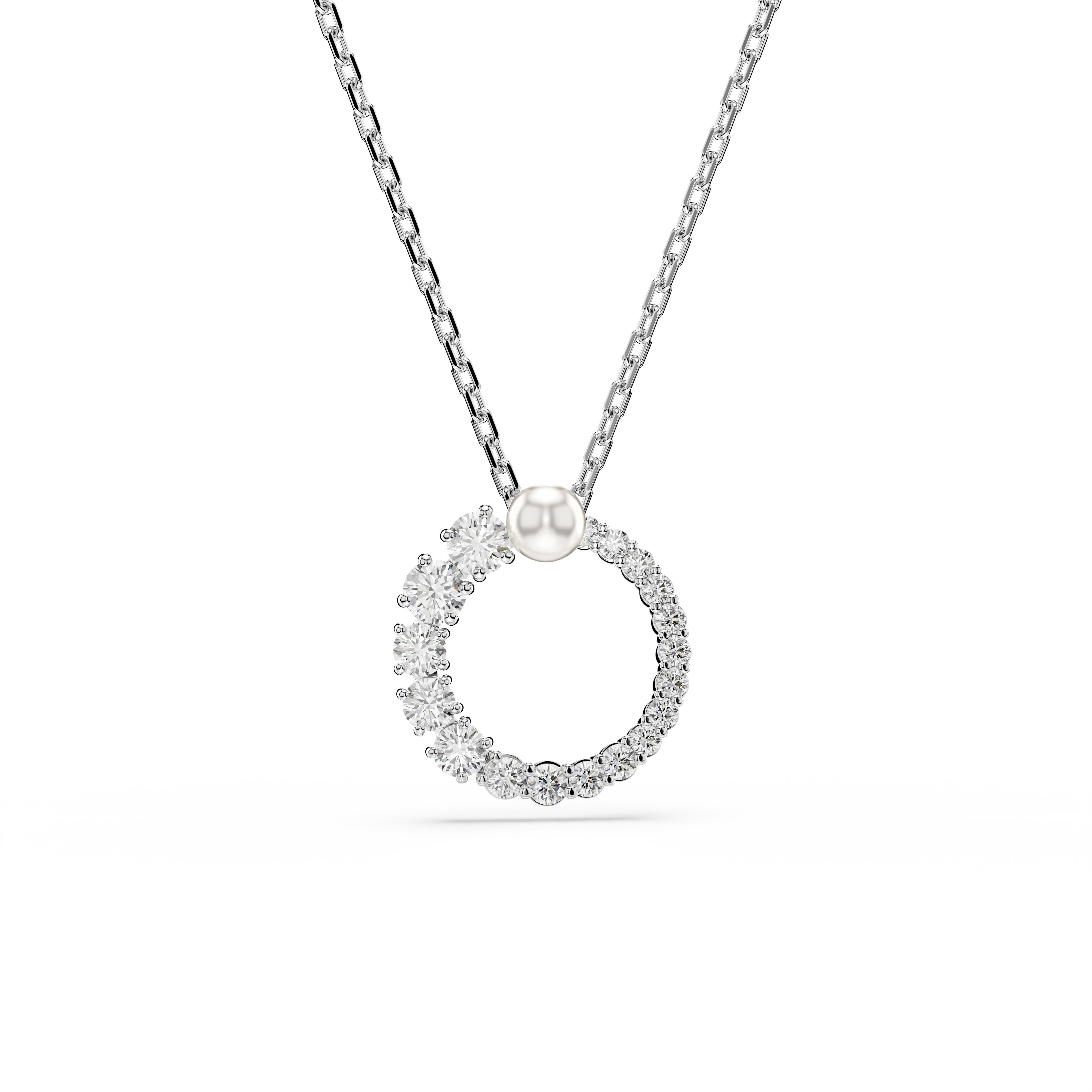 Swarovski Collier weiß...