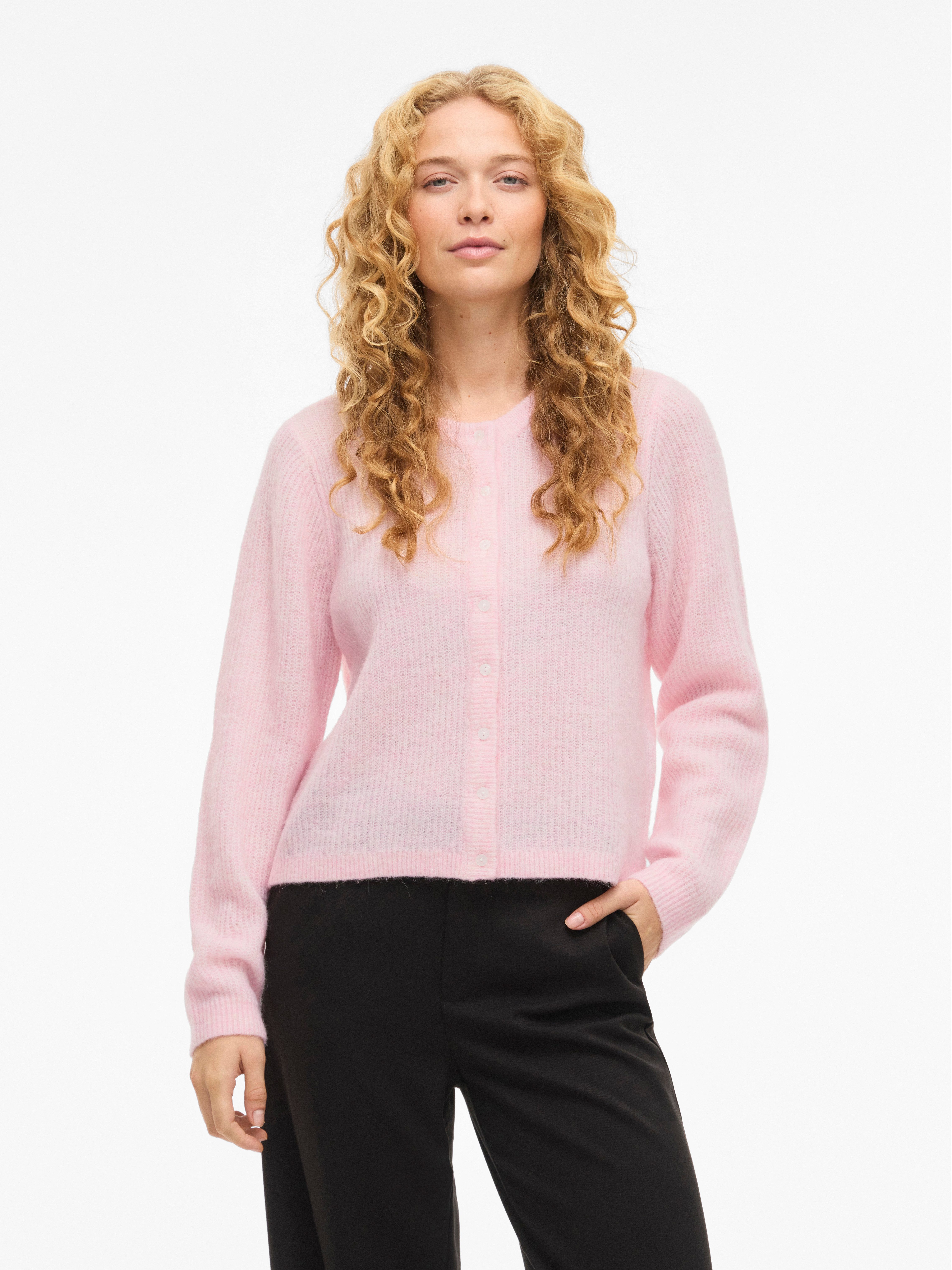 Vila Strickjacke VILORY O-NECK L/S KNIT CARDIGAN-NOOS günstig online kaufen