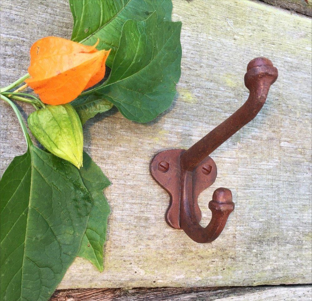 Antikas Wanddekoobjekt Retro Kleiderhaken - antike Garderobenhaken - Wandgarderobe Haken