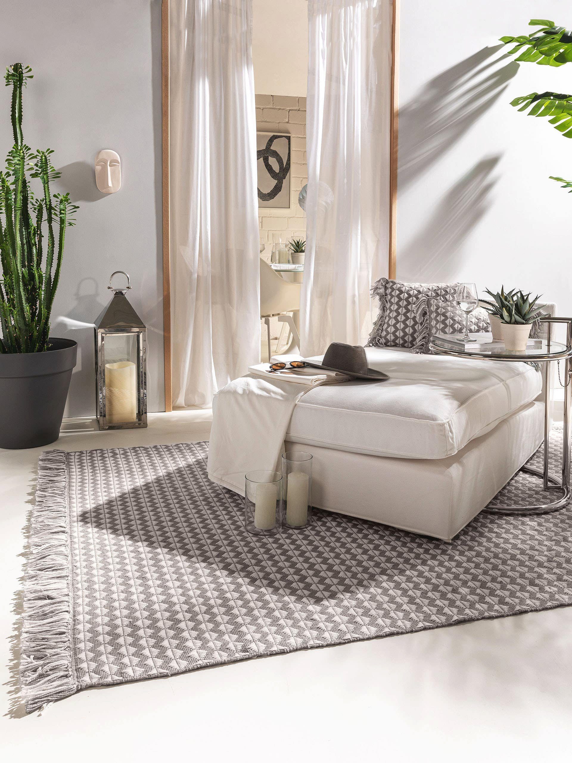 benuta Teppich Morty, rechteckig, Höhe: 5 mm, Kunstfaser, Berber, Ethno-Sty günstig online kaufen