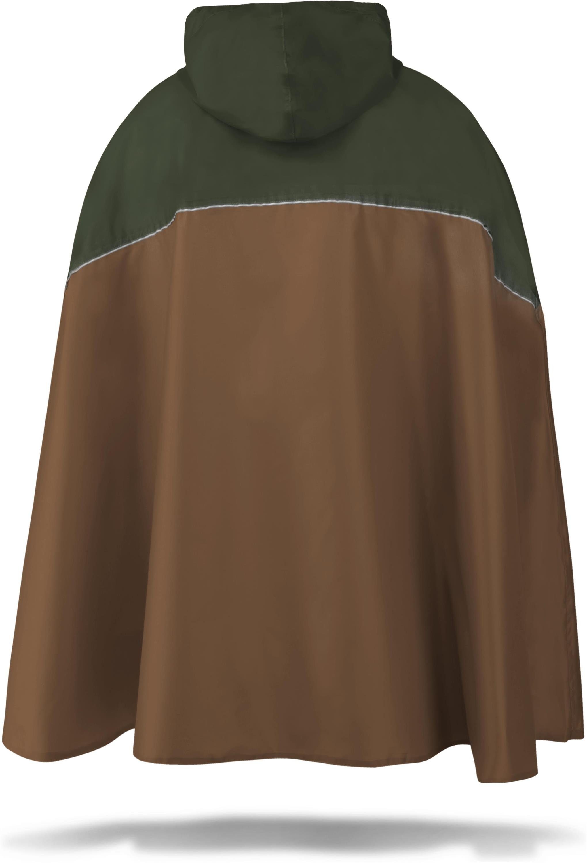 normani Regenponcho Unisex Regenponcho wasserdicht Cherrapunji mit Kapuze - 12000 mm Wassersäule - 3M™-Reflektor – Bild 3 von 4