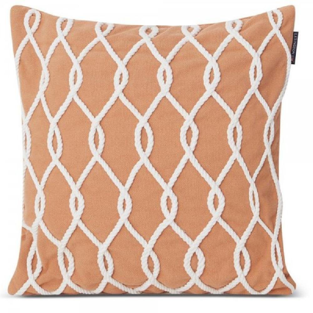 Cotton Deco LEXINGTON Rope (50x50), Canvas Beige Kissenbezug Kissenhülle Lexington Recycled