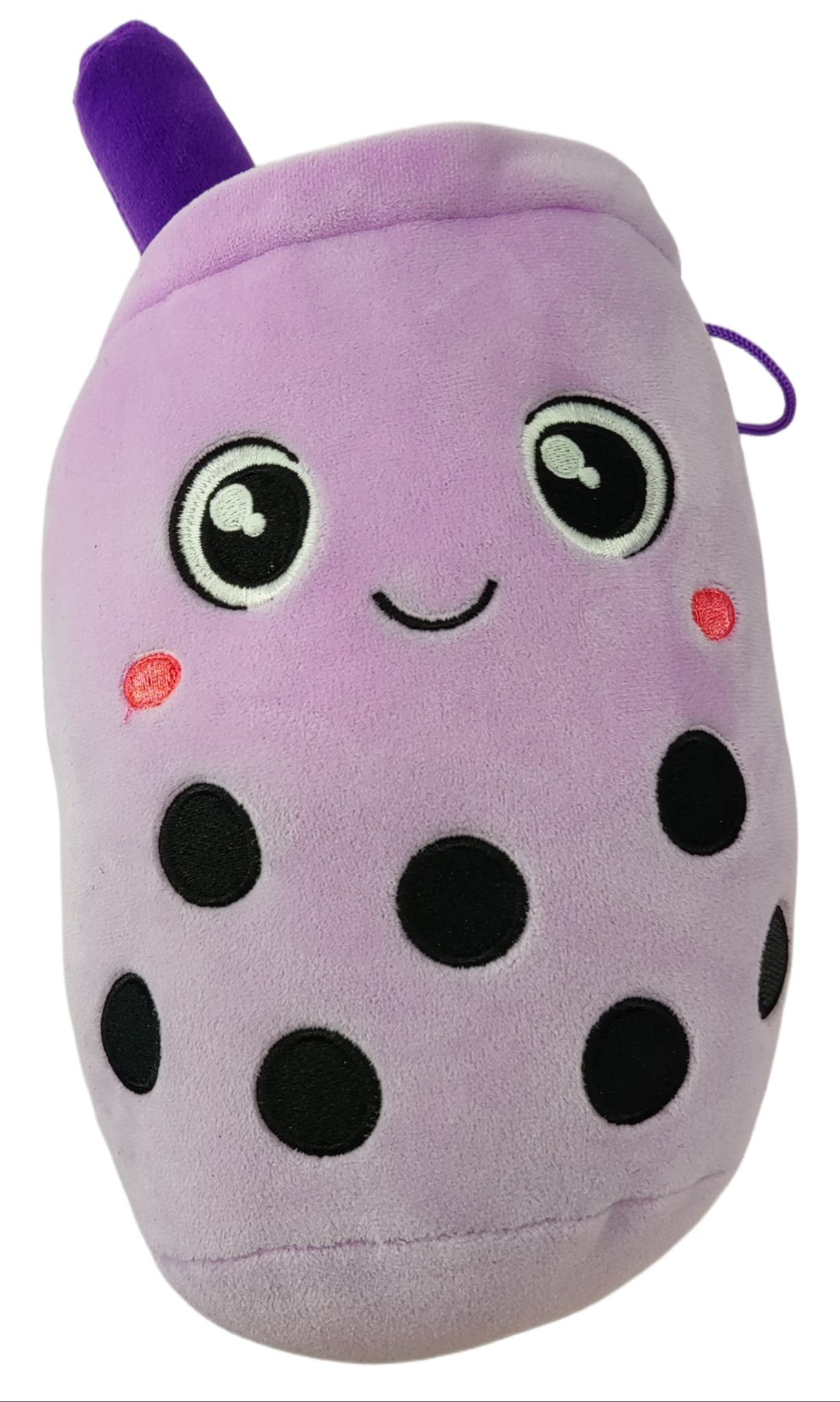 soma Kuscheltier bubble tea kuscheltiere bubble tea plüschtier lila15 cm (1-St), Super weicher Plüsch Stofftier Kuscheltier für Kinder zum spielen