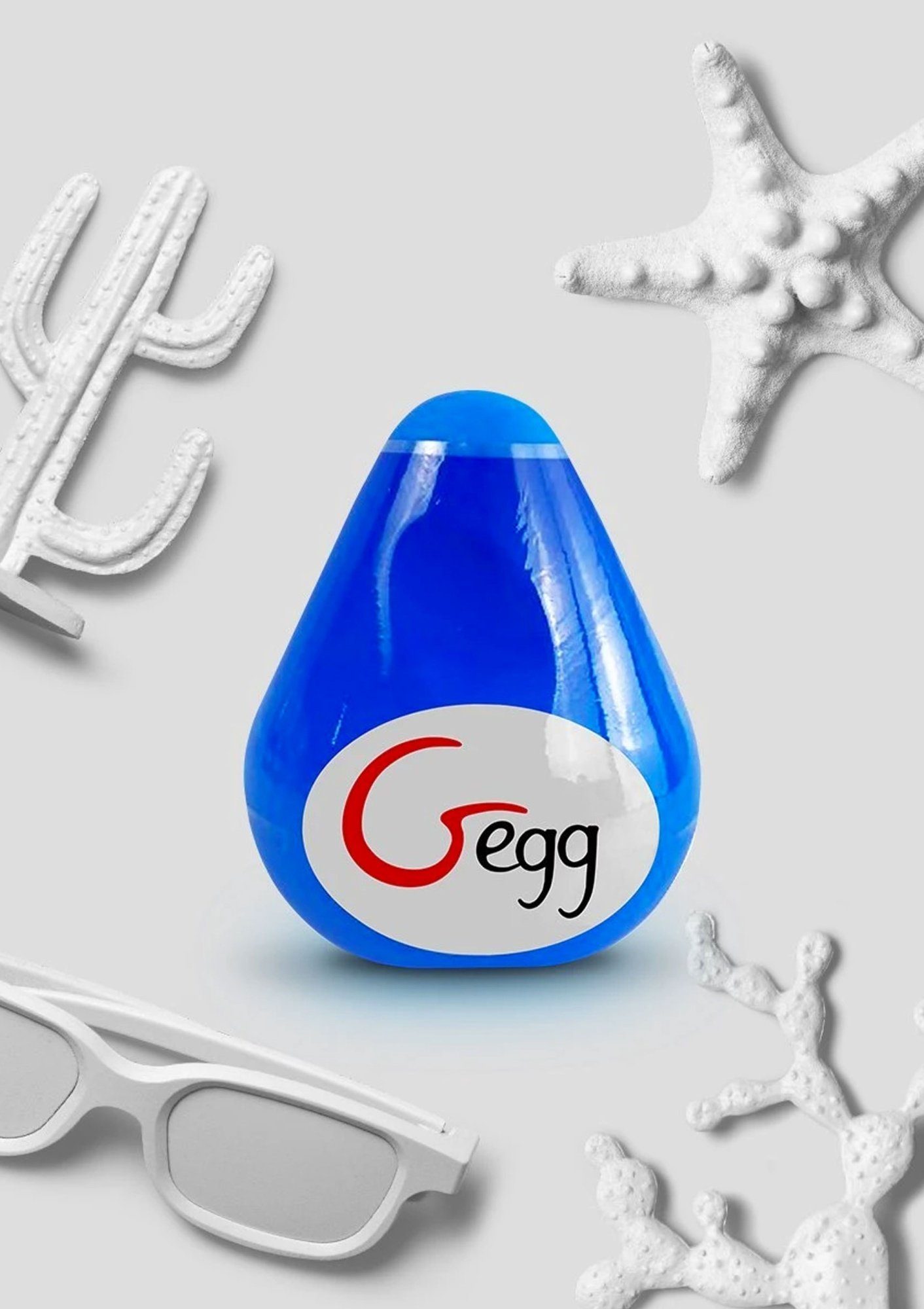 G-VIBE Masturbator G-egg Masturbator - blau Ei