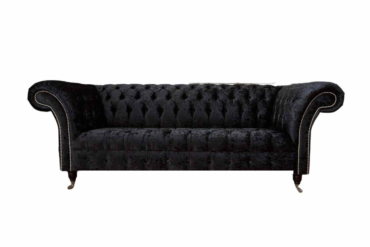 JVmoebel Chesterfield-Sofa, Sofa Chesterfield Couch Wohnzimmer Klassisch Design Elegant Sofas