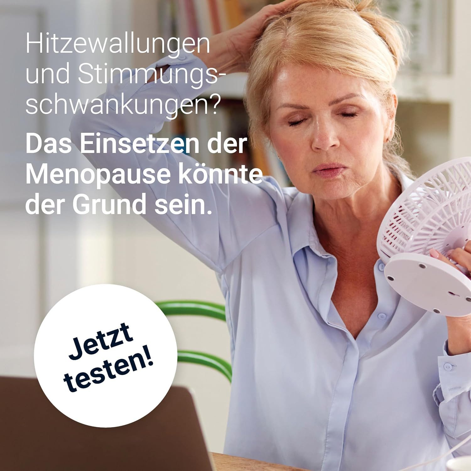ASPILOS Ovulationstest Menopause Selbsttest für Zuhause in 3 Minuten - 2er Set - Hormontest, zuverlässig & präzise, 1-tlg., zuverlässig & präzise, Wechseljahre, Urin-Test, Labor-Qualität, medizinischer Test